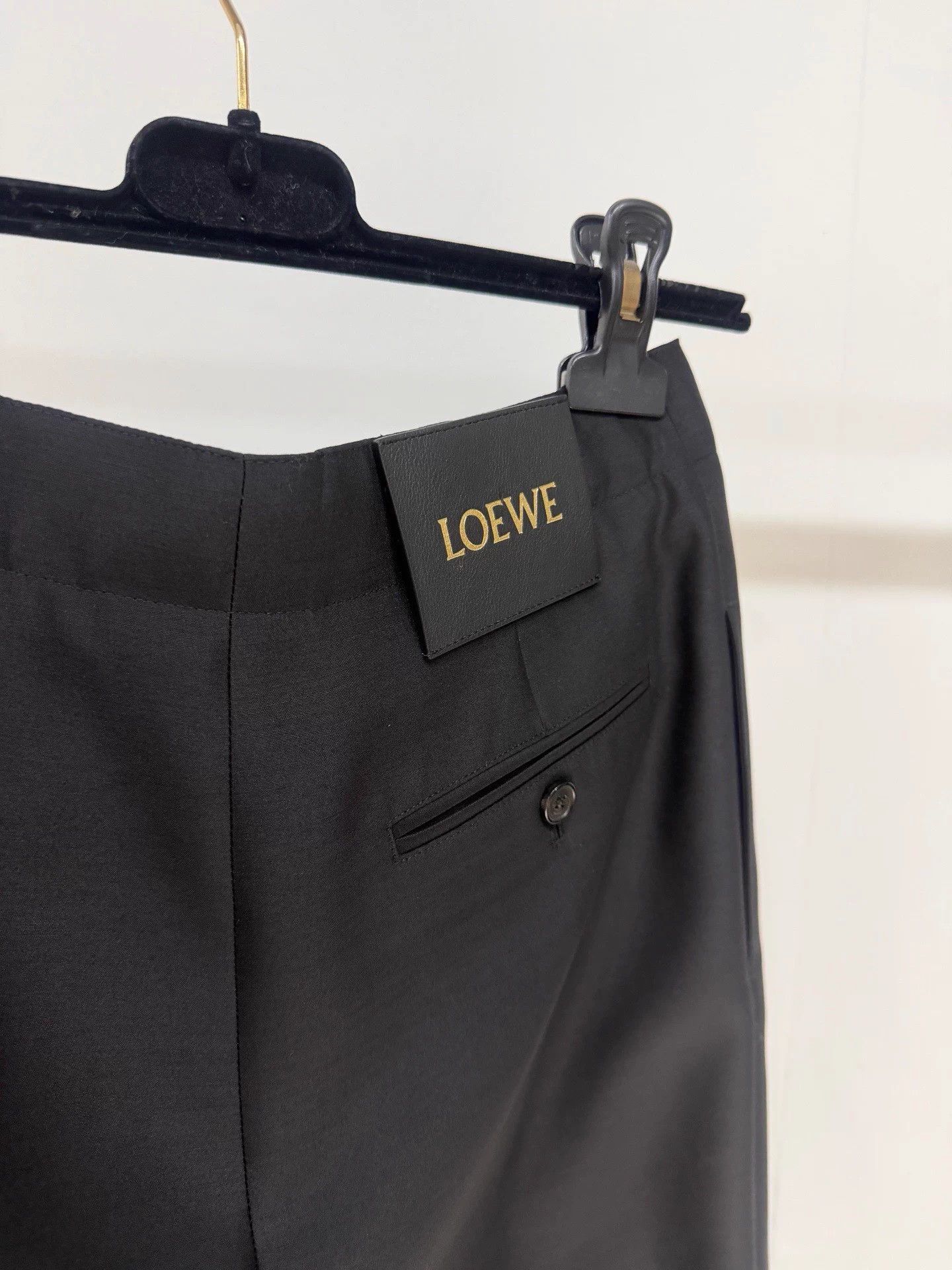 Loewe Loewe 26 SS Belted Wide Leg Trousers Size 25" / US 0 / IT 36 - 4 Thumbnail