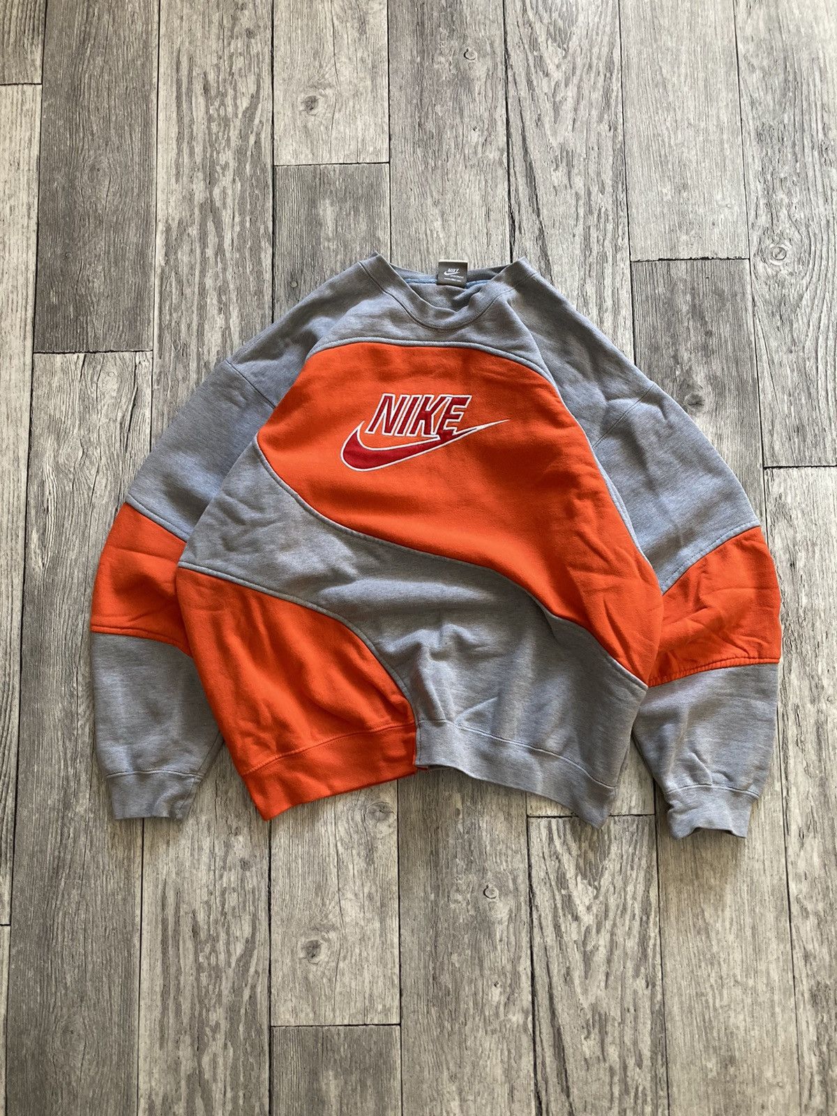 Nike × Vintage Custom crewneck sweatshirt nike spellout M 90’s 00’s y2k Size US M / EU 48-50 / 2 - 2 Thumbnail