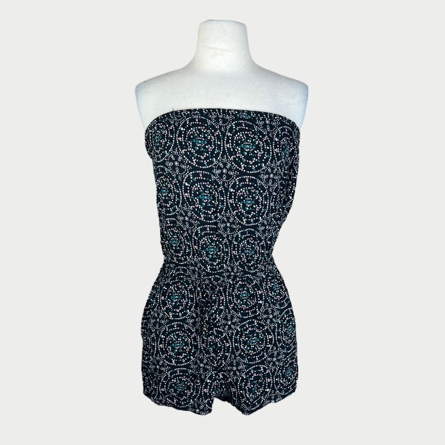 Urban Outfitters Angie | Urban Outfitters | Strapless Print Romper | Medium Size 28" / US 6 / IT 42 - 1 Thumbnail