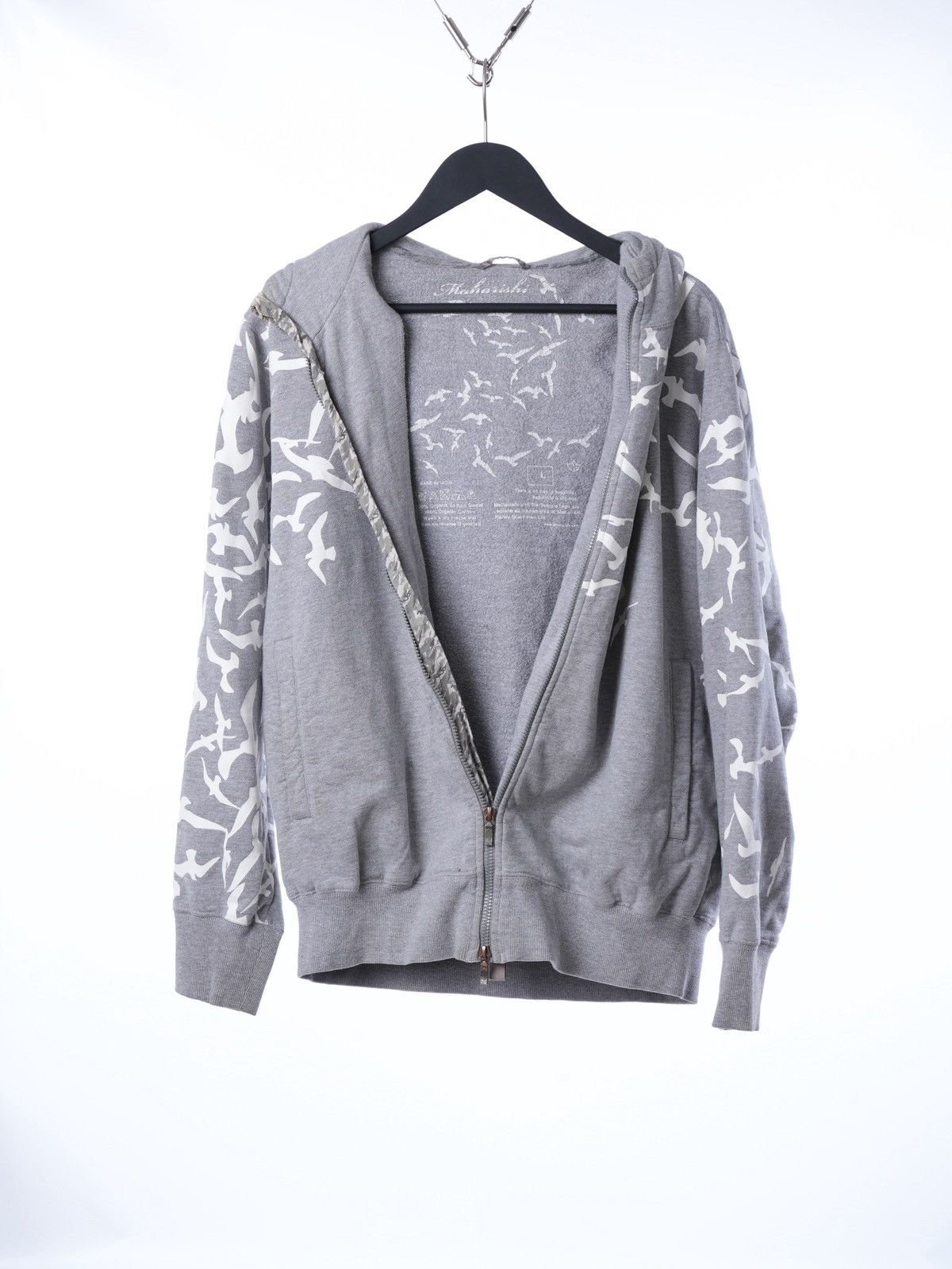 Maharishi Maharishi Full Zip Hoodie Printed Size US L / EU 52-54 / 3 - 4 Thumbnail