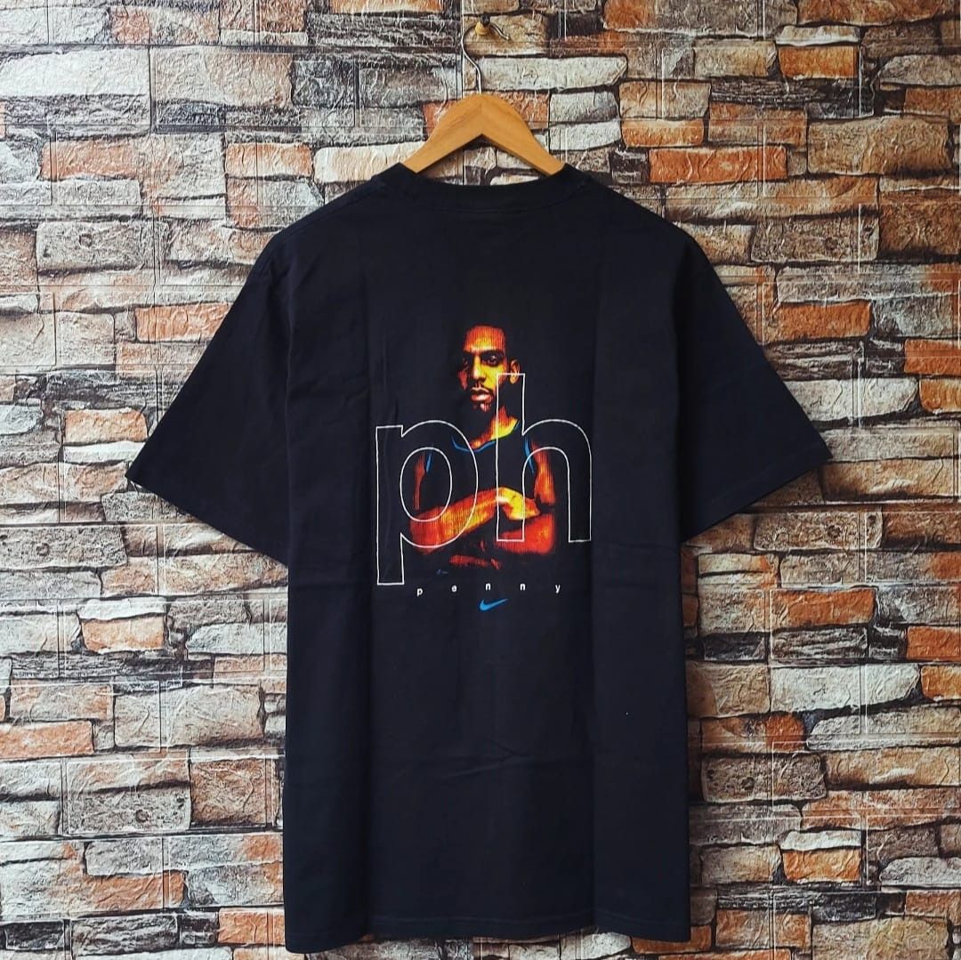 Nike × Vintage Vintage 90's NIKE Penny Hardaway Tshirt Size US M / EU 48-50 / 2 - 1 Thumbnail