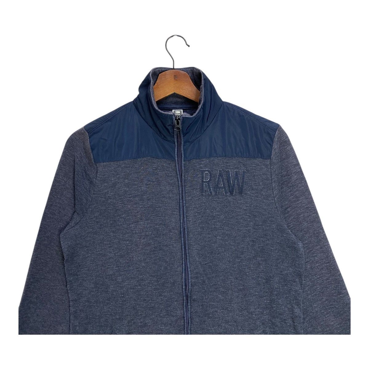 G-Star G-Star Raw Sweater Fullzip Pocket Blue Size Small Size US S / EU 44-46 / 1 - 2 Thumbnail