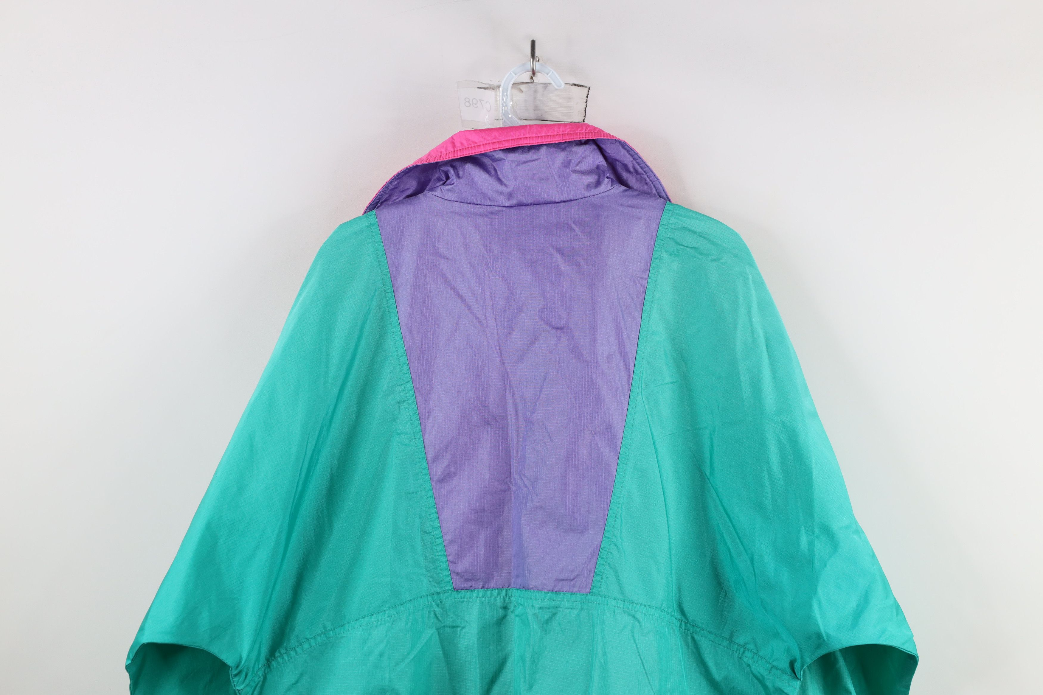 Helly Hansen × Vintage Vintage 90s Helly Hansen Block Pullover Windbreaker Jacket Size S / US 4 / IT 40 - 13 Thumbnail