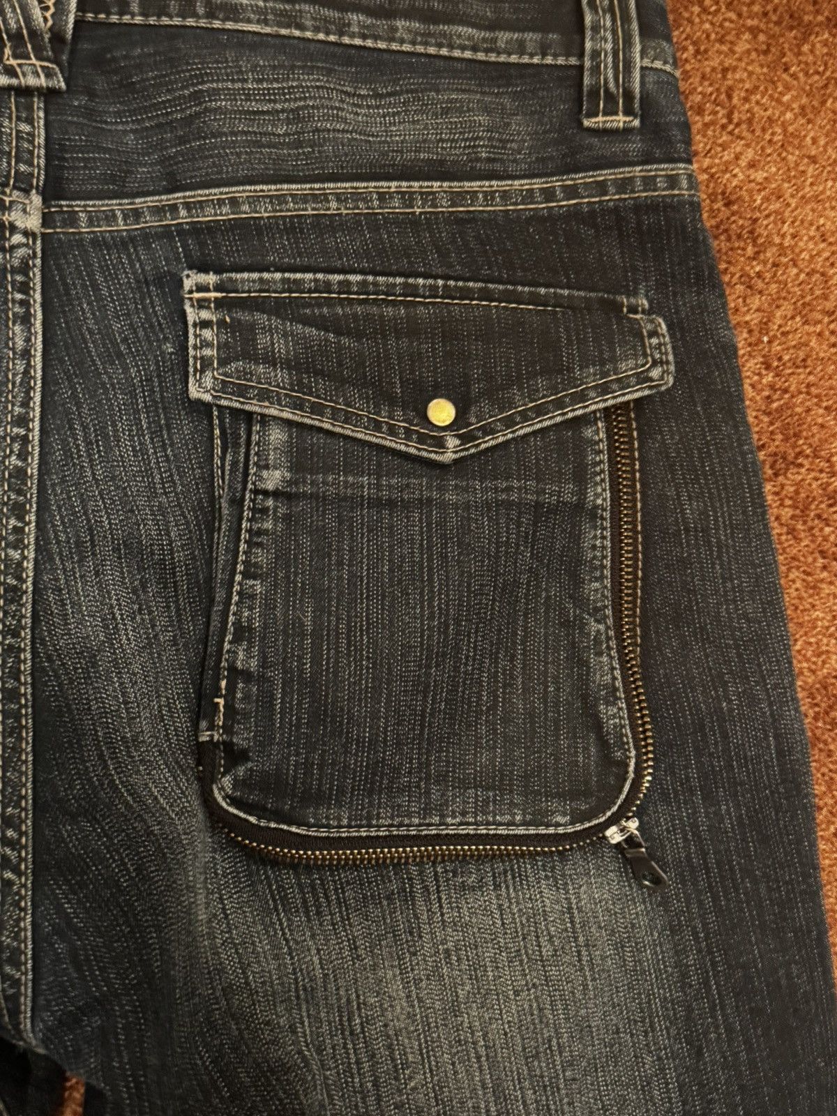 PPFM PPFM J Cut Jeans Size US 30 / EU 46 - 3 Thumbnail