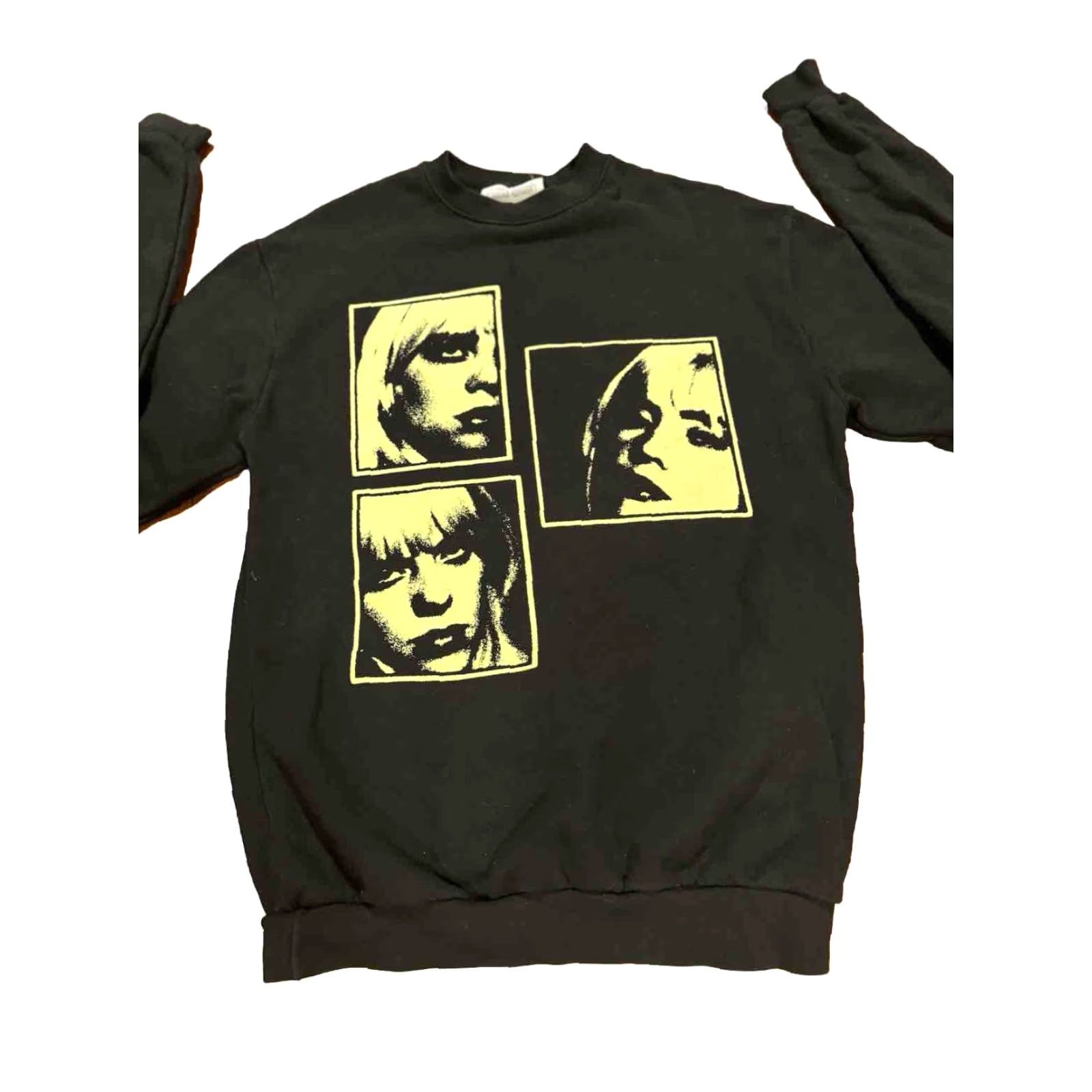 Vintage VINTAGE Billie Eilish Happier Than Ever World Tour 2022 Sweatshirt S Black Authentic CB6 Size US S / EU 44-46 / 1 - 3 Thumbnail