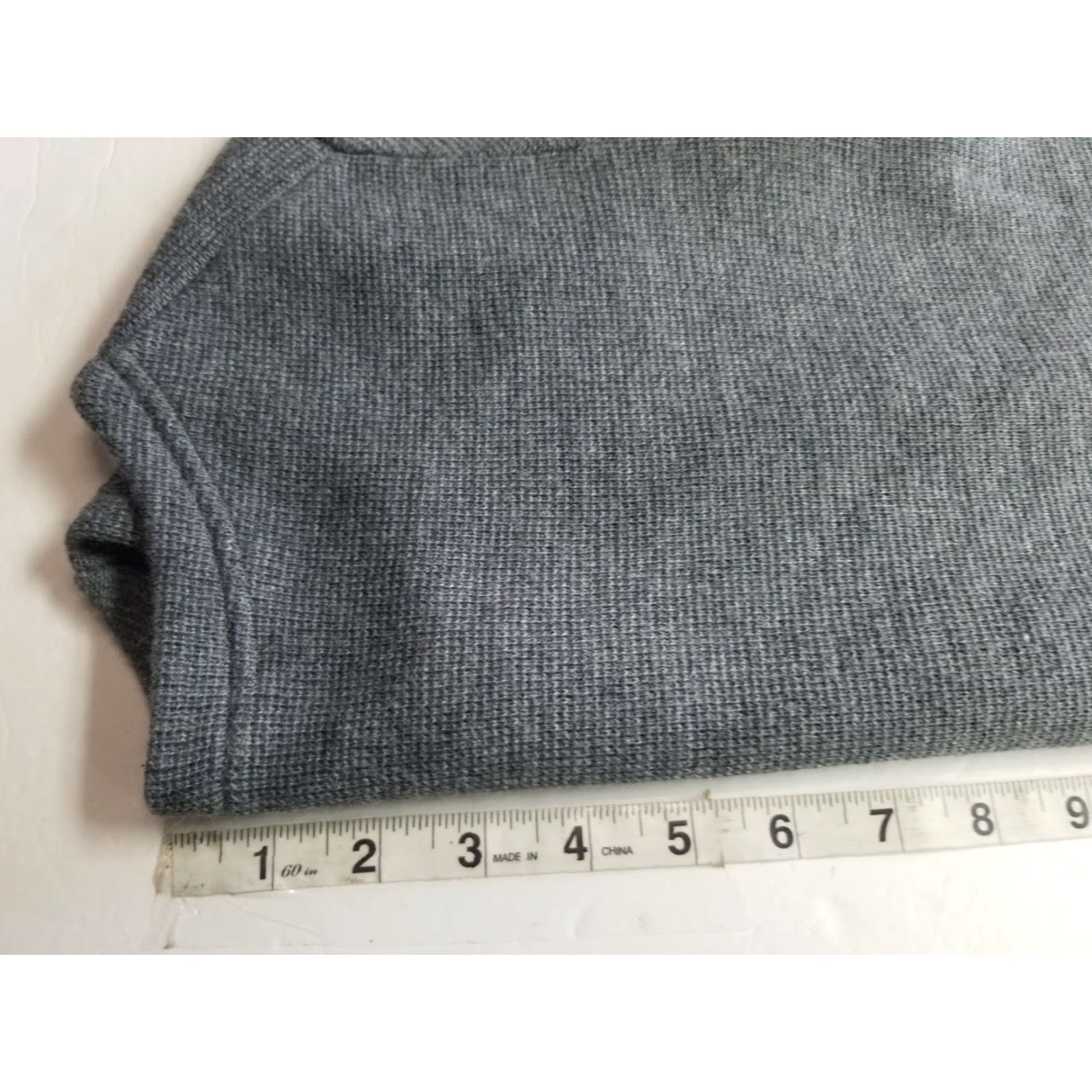 Madewell Madewell Sweater Tee Gray Women's Size Small Short Sleeve Wool Blend Volleyball? Wait proceed. Size S / US 4 / IT 40 - 5 Thumbnail