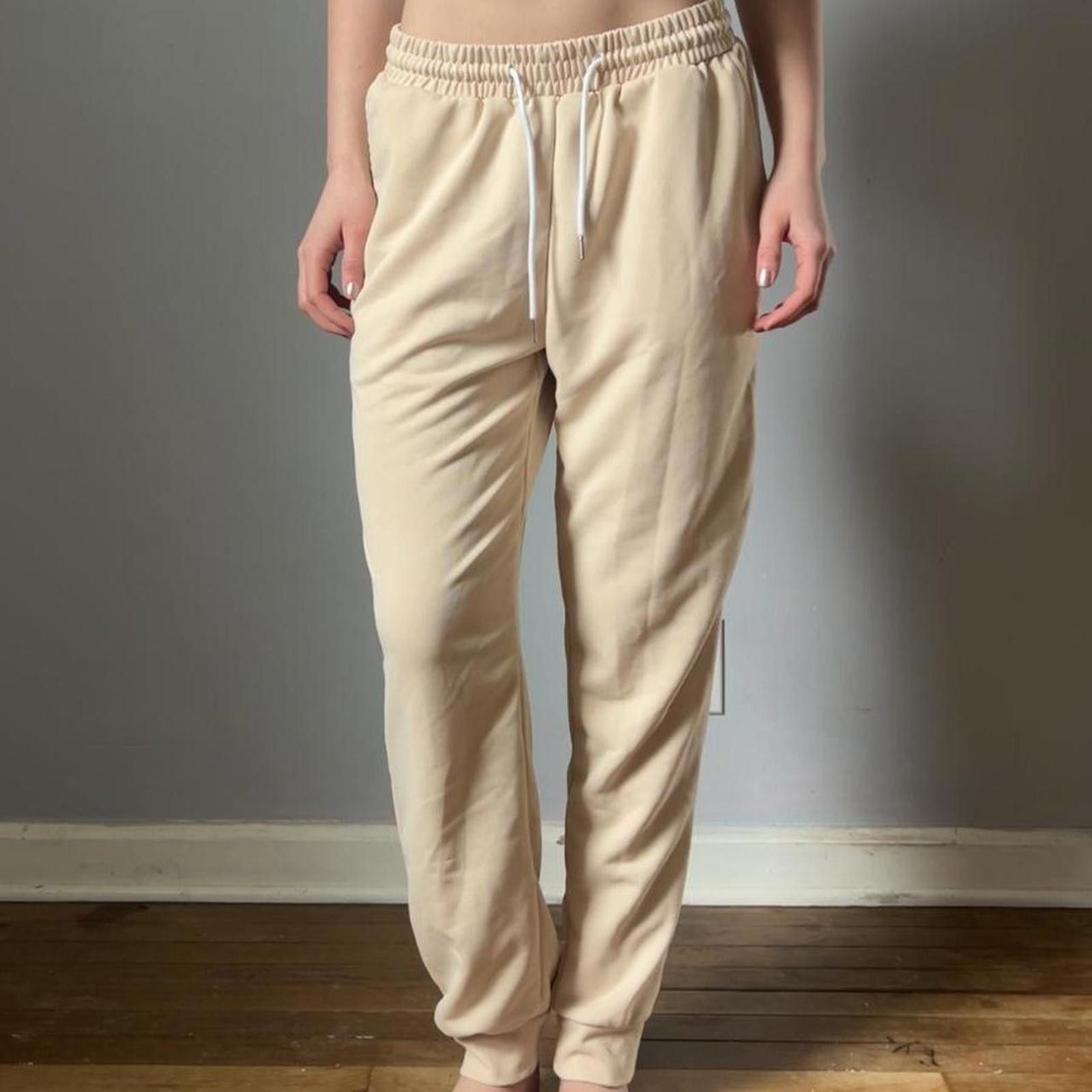 Other Cream joggers with drawstring waist Size 32" / US 10 / IT 46 - 8 Thumbnail