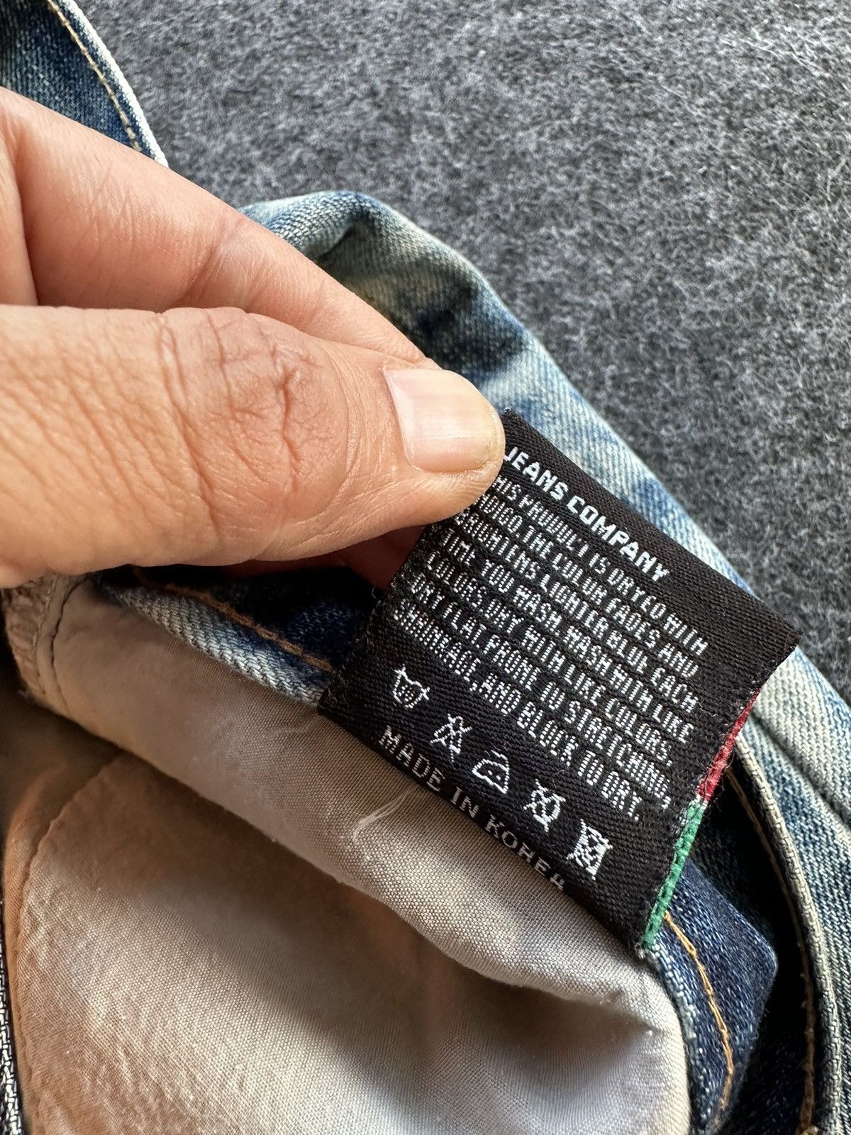 14th Addiction 🔥 Iconic Gipsy Bleach Washed Design Denim Size 32 D491 Size US 32 / EU 48 - 16 Thumbnail