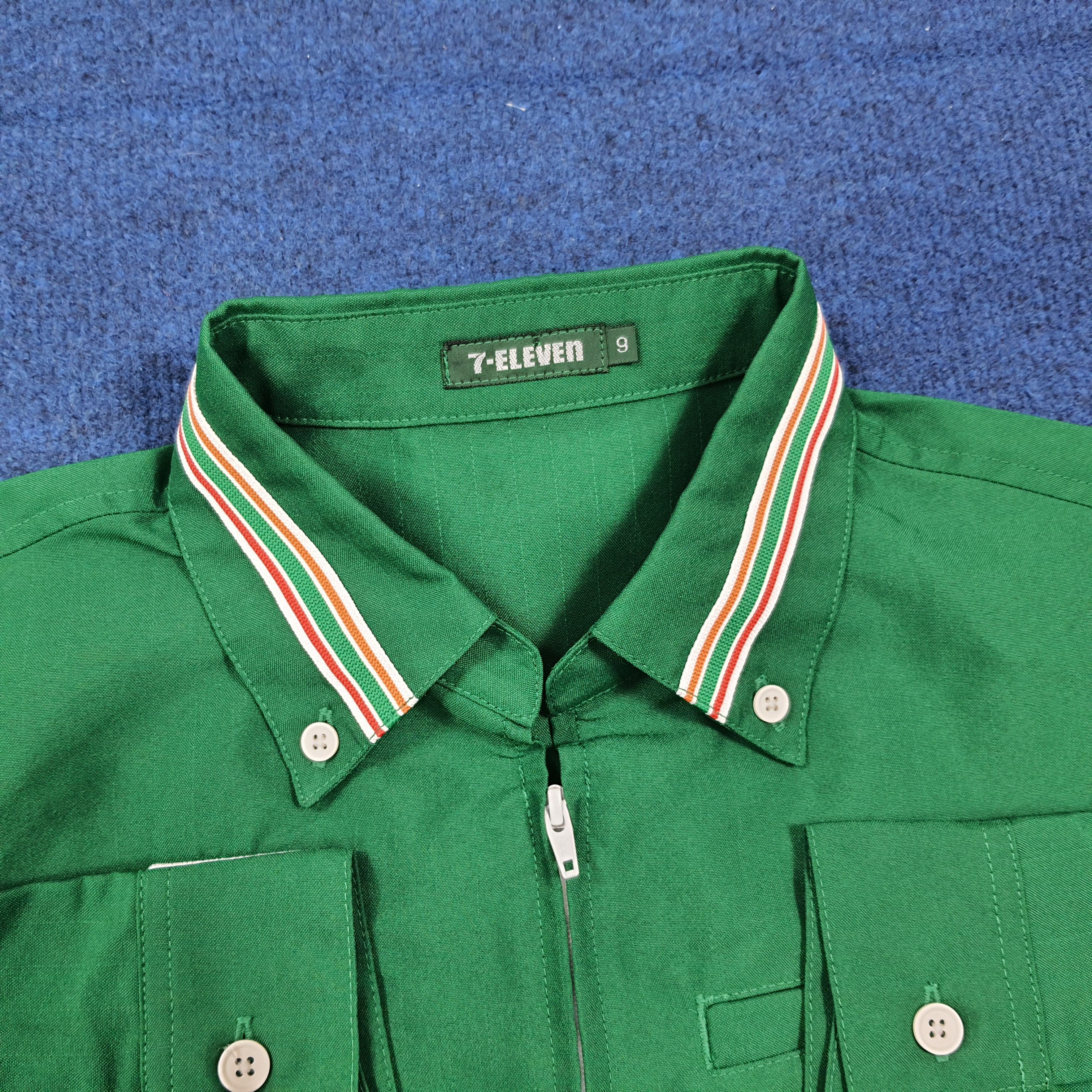 Japanese Brand VINTAGE Japanese 7-Eleven Employee Uniform Work Jacket E1A25 Size S / US 4 / IT 40 - 5 Thumbnail