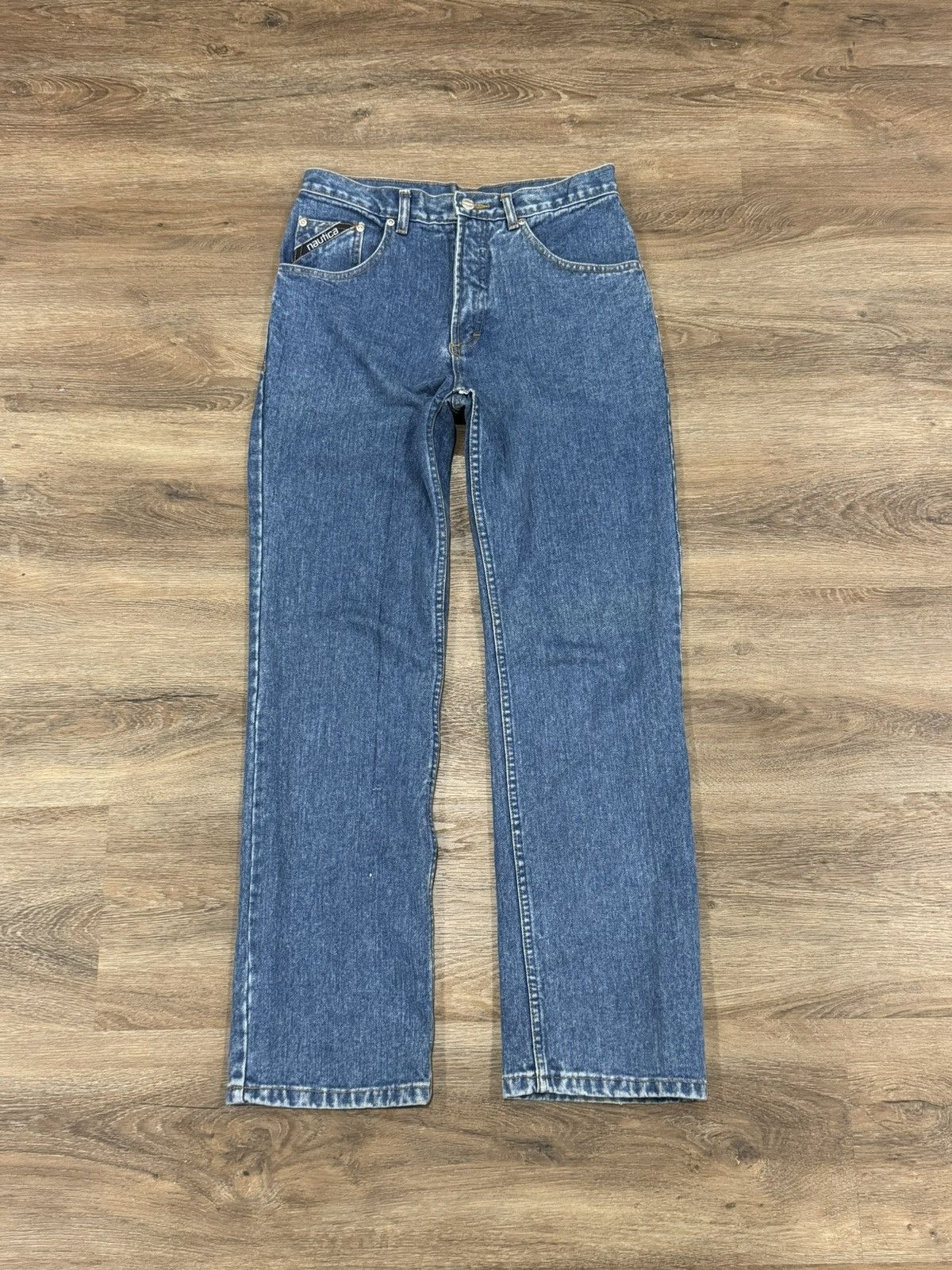 Nautica Vintage Nautica Marine Denim Size US 31 - 1 Thumbnail