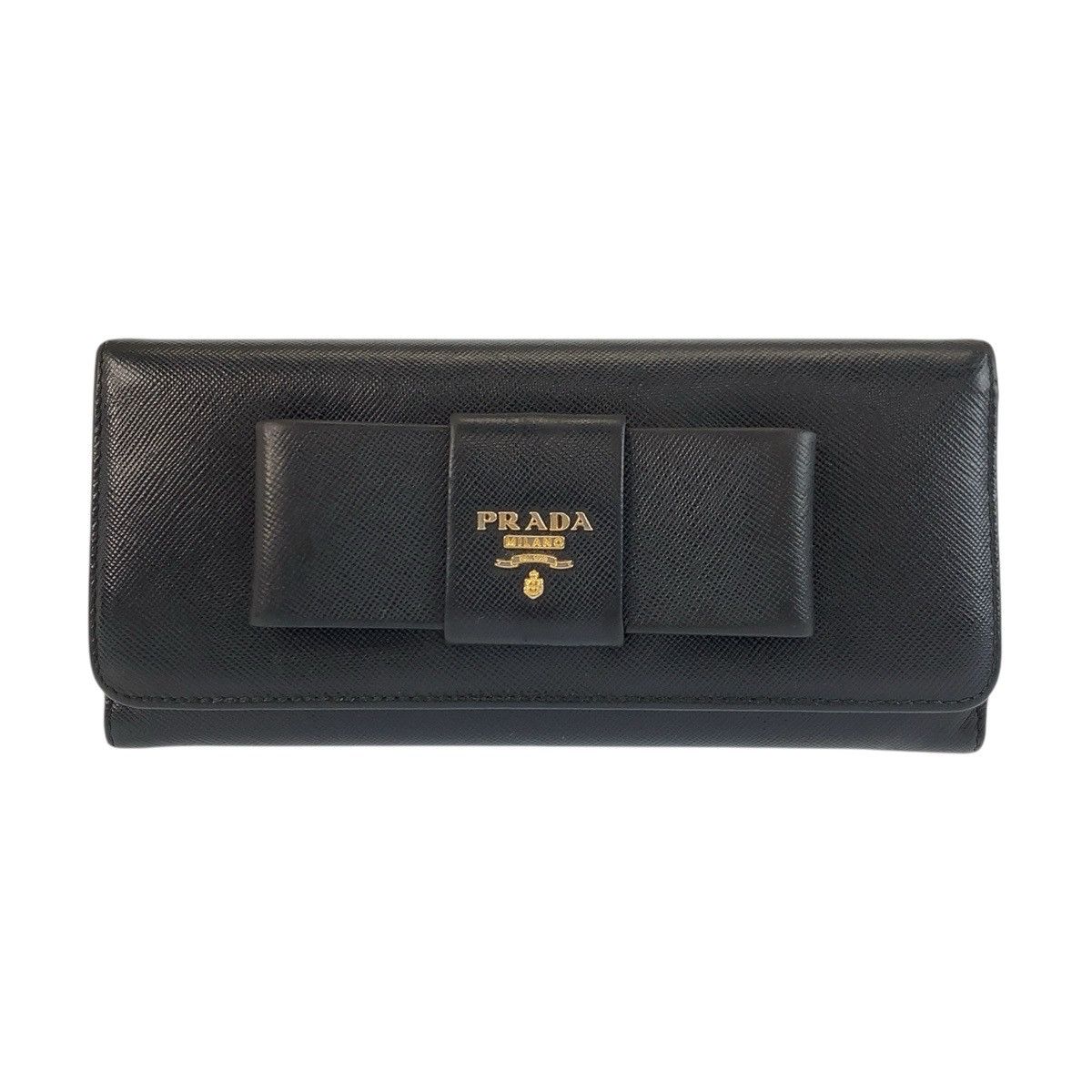 Prada Prada Prada Saffiano Leather Long Wallet Leather Long Wallet DUTY FREE for USA Size ONE SIZE - 1 Thumbnail