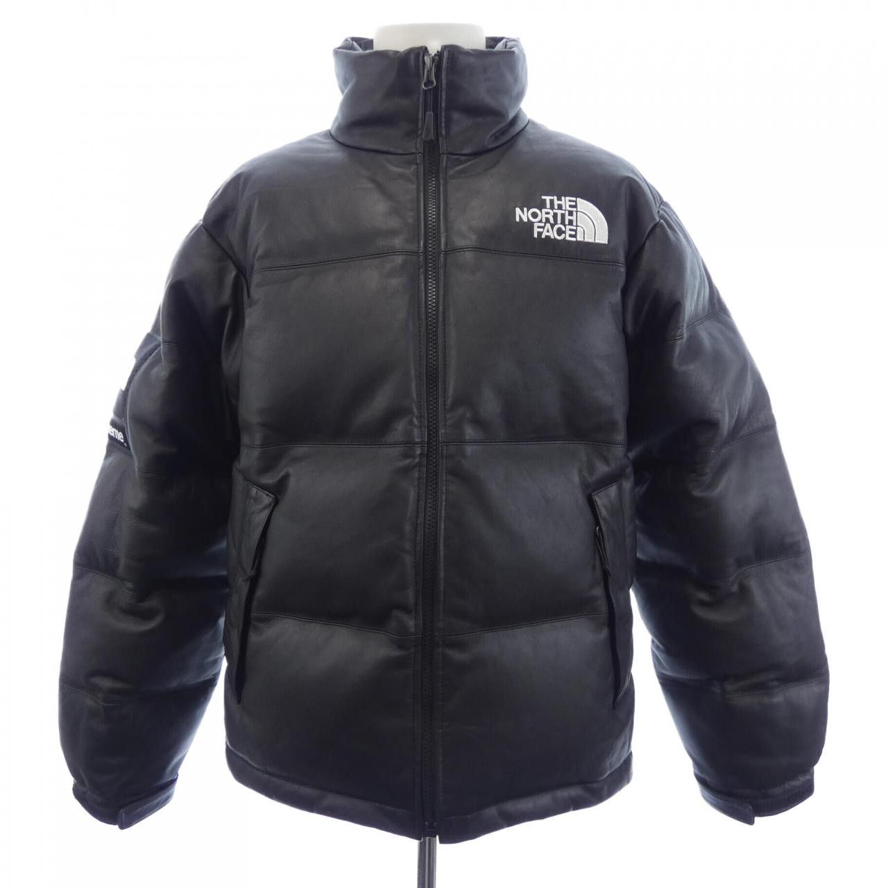 Supreme Supreme Supreme The North Face Leather Down Jacket Leather Outerwear ND91702I DUTY FREE for USA Size ONE SIZE - 1 Thumbnail