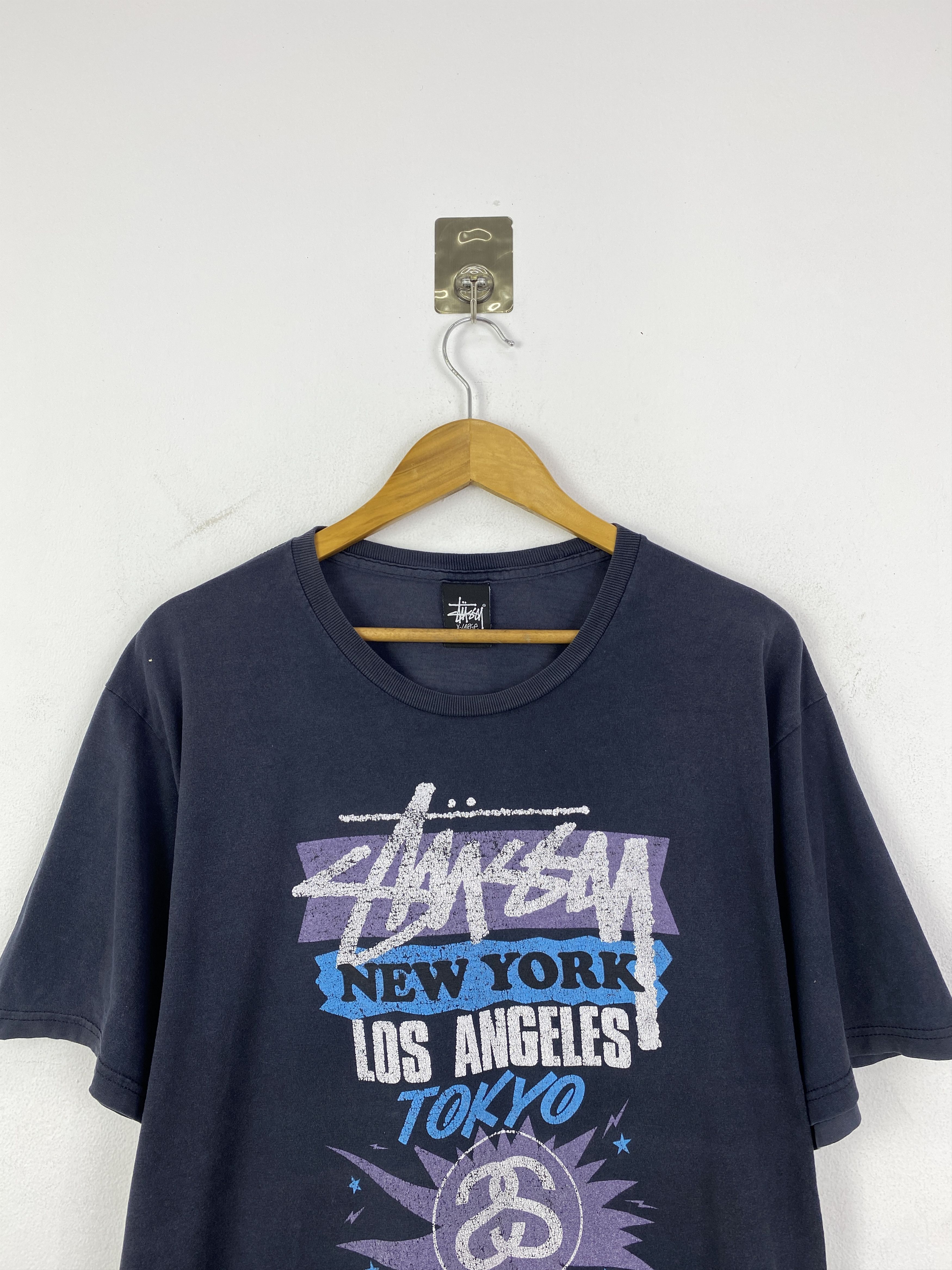Stussy Vintage Stussy Grafitti Style Crewneck TA0723 Size US XL / EU 56 / 4 - 2 Thumbnail