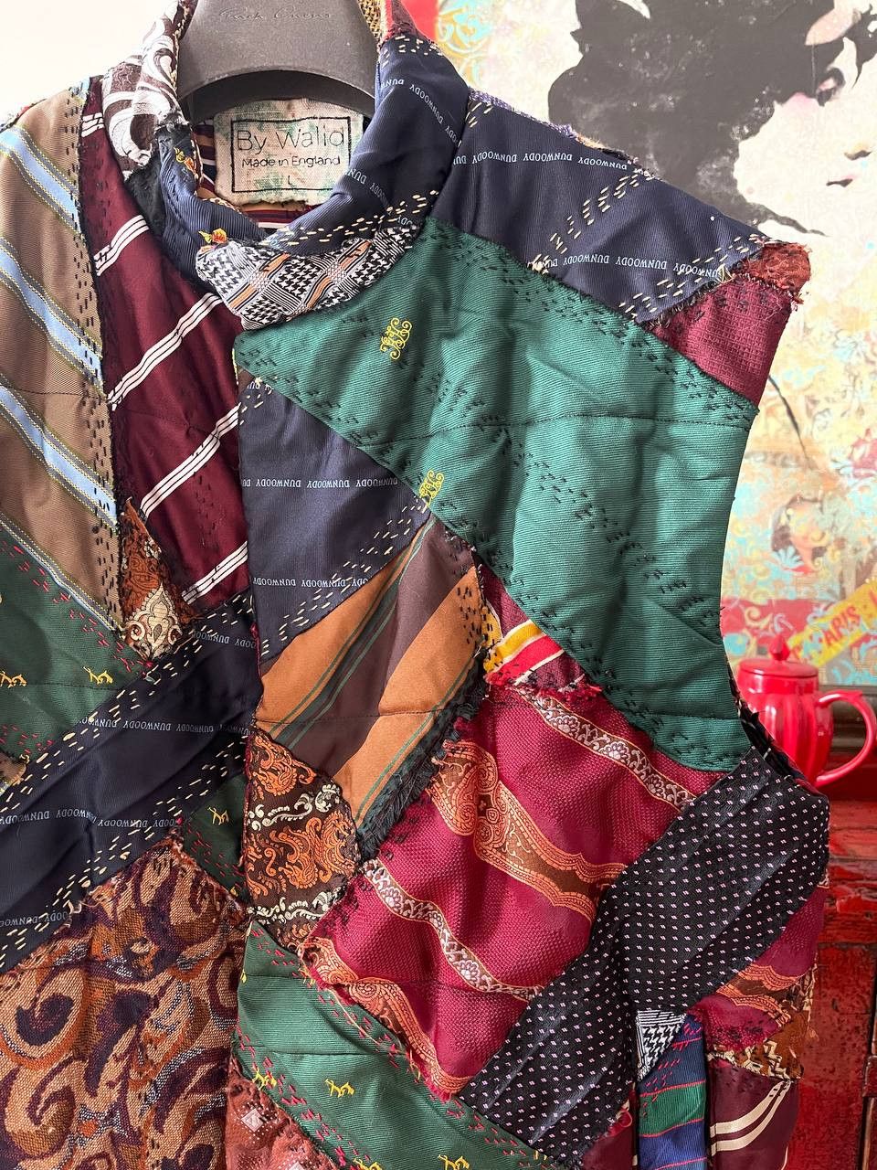 By Walid By Walid Patchwork Vest Gilet Size US L / EU 52-54 / 3 - 3 Thumbnail