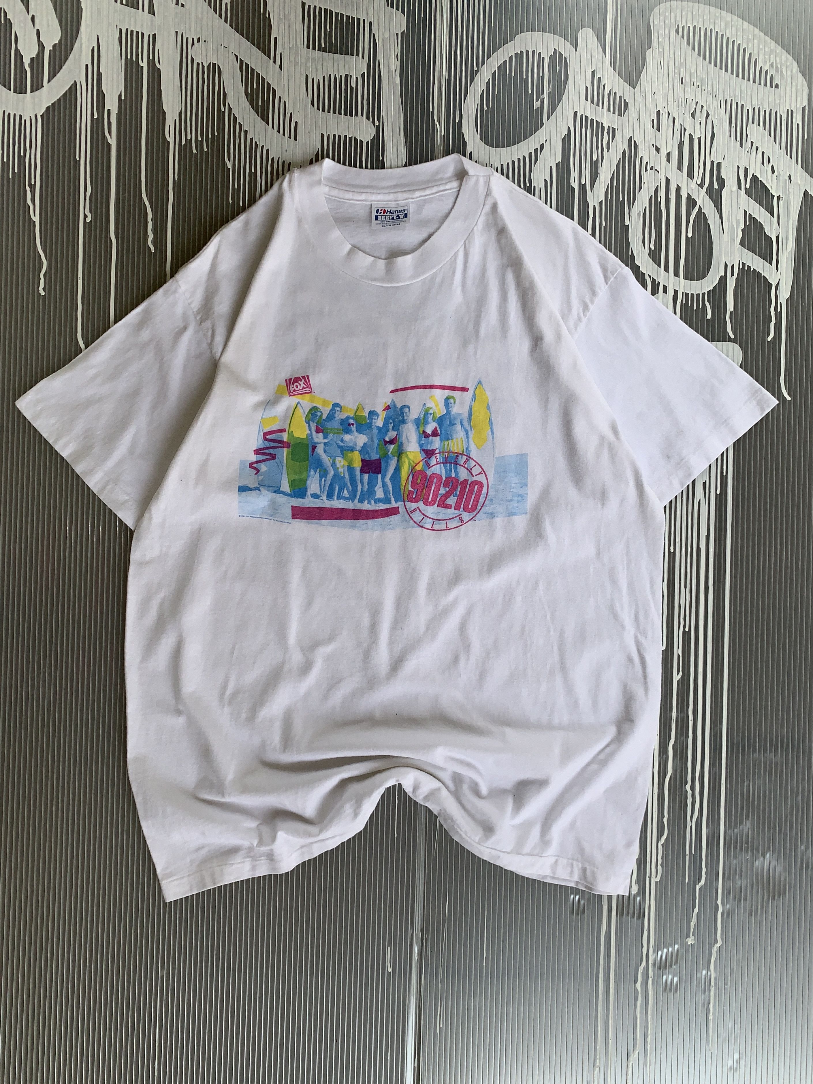 Hanes × Vintage 90210 1993 single stitch t-shirt - XL Size US XL / EU 56 / 4 - 1 Thumbnail
