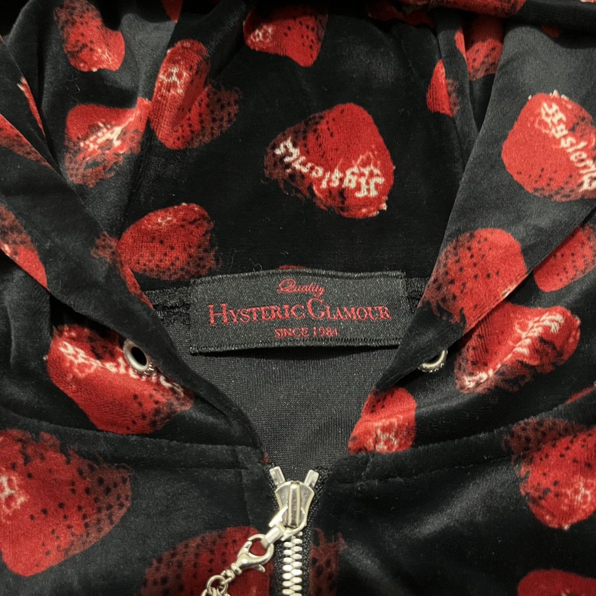 Hysteric Glamour Hysteric Glamour Strawberry Skull Velour Jacket Size S / US 4 / IT 40 - 7 Thumbnail
