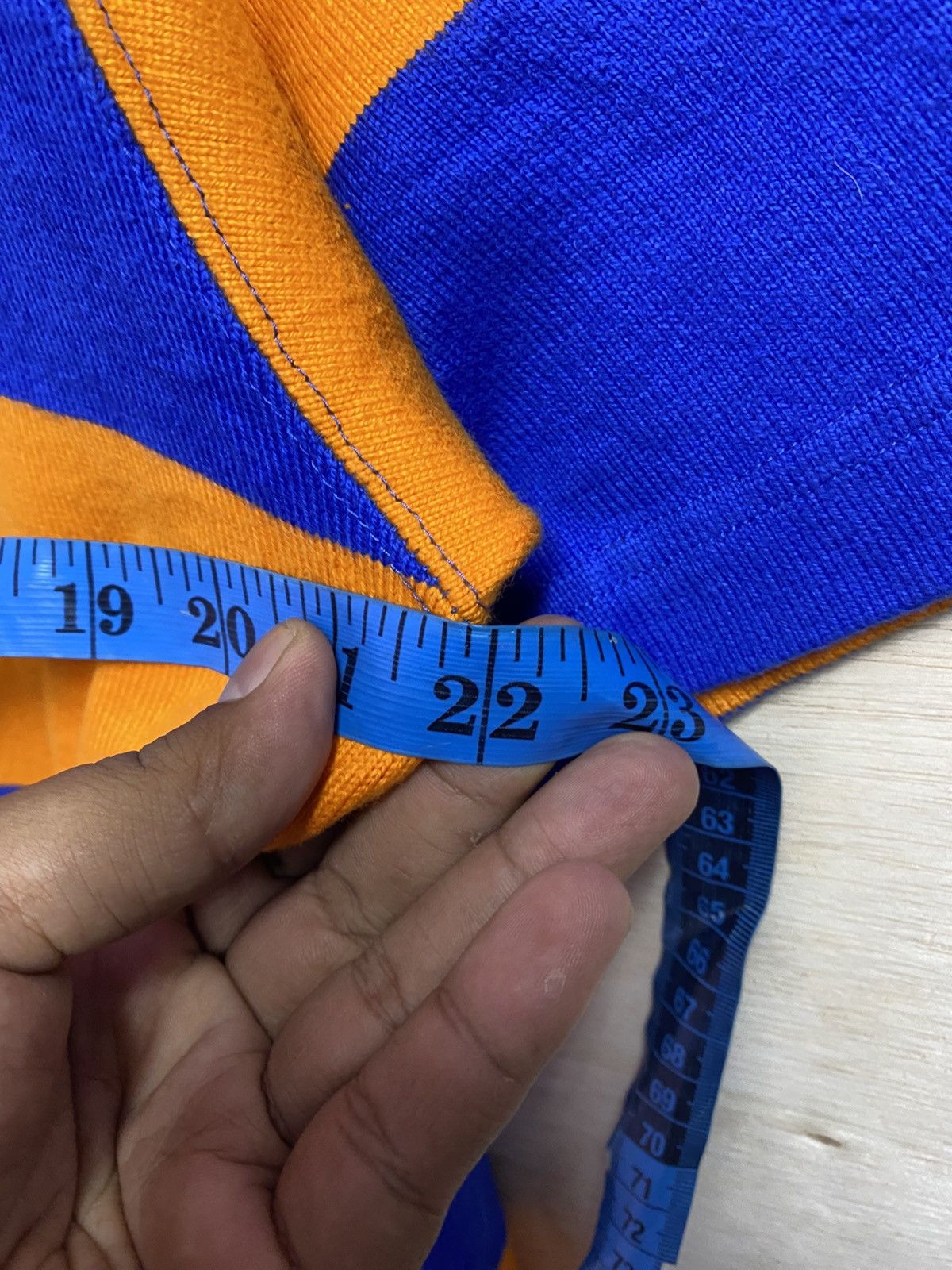 Other Vintage Who Ever polo tshirt big stripes Size US XL / EU 56 / 4 - 4 Thumbnail