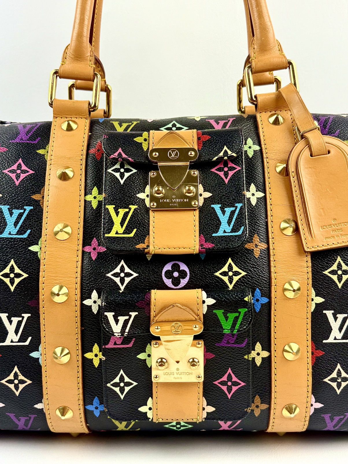 Louis Vuitton × Takashi Murakami Louis Vuitton - Murakami - F/W 03 - Multicolor - Keepall 45 Size ONE SIZE - 6 Thumbnail