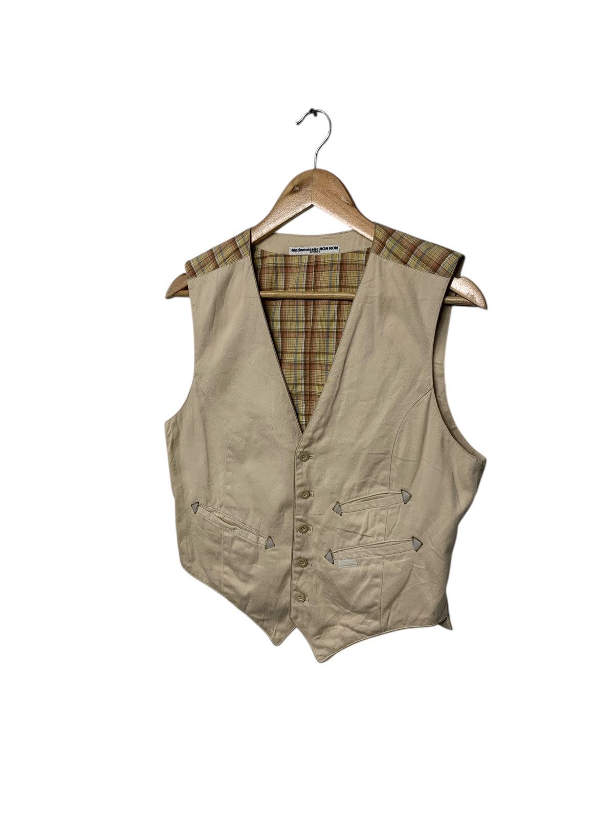 Mademoiselle Non Non Vintage Mademoiselle Non Non Issey Miyake Vests Size US S / EU 44-46 / 1 - 2 Thumbnail