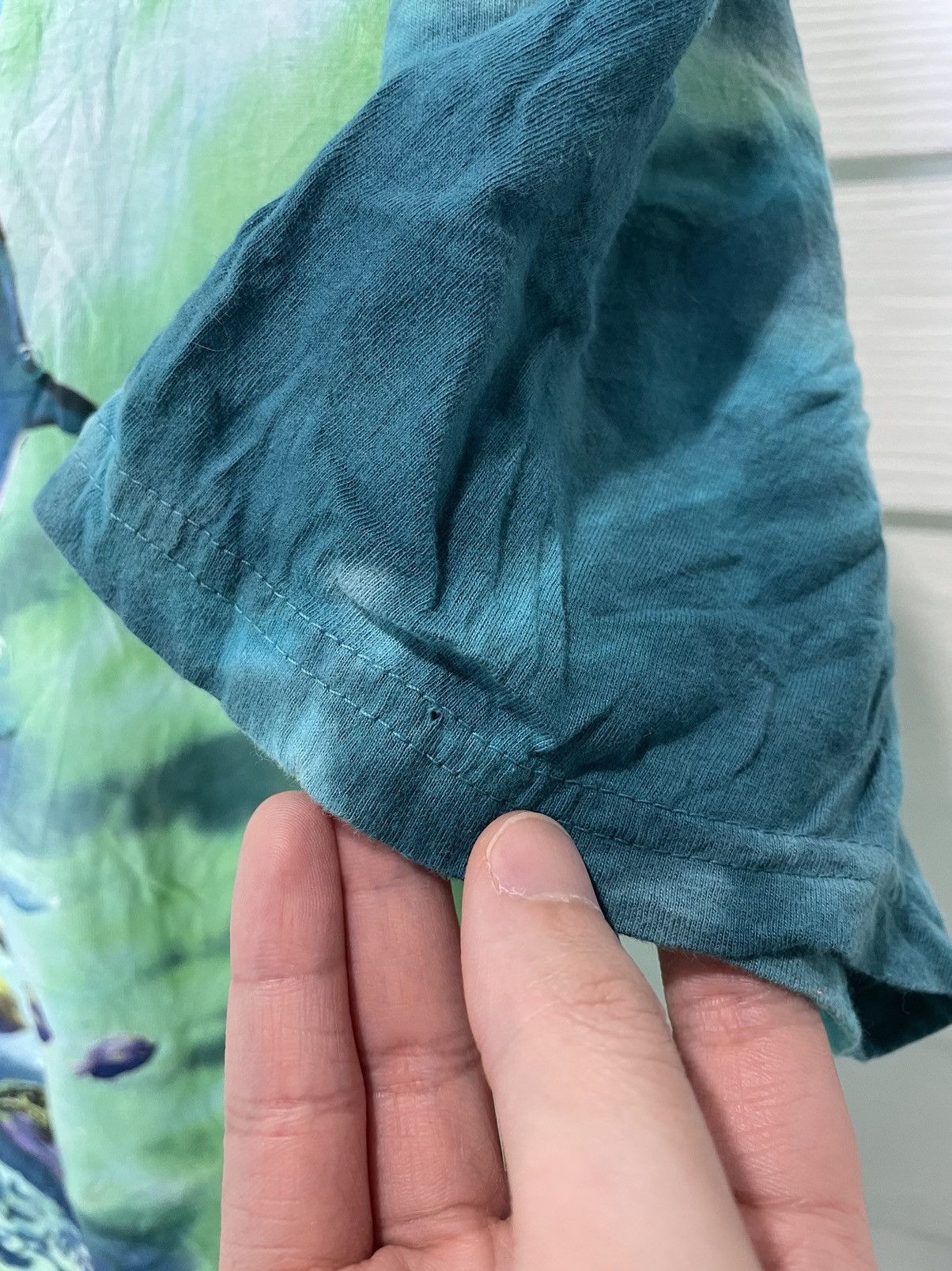 Vintage DOLPHINS & TURTLES TIE DYE Size US XL / EU 56 / 4 - 4 Thumbnail