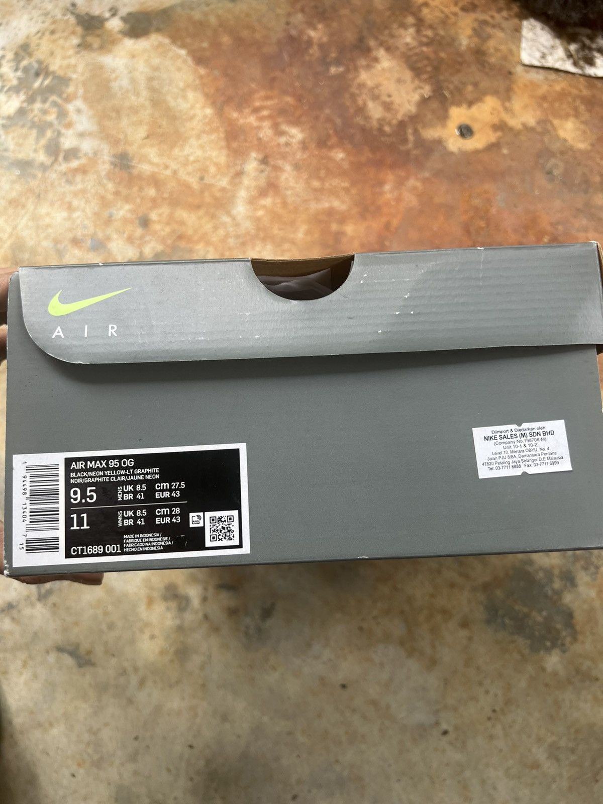Nike NIKE AIR MAX OG NEON Size US 8.5 / EU 41-42 - 9 Thumbnail