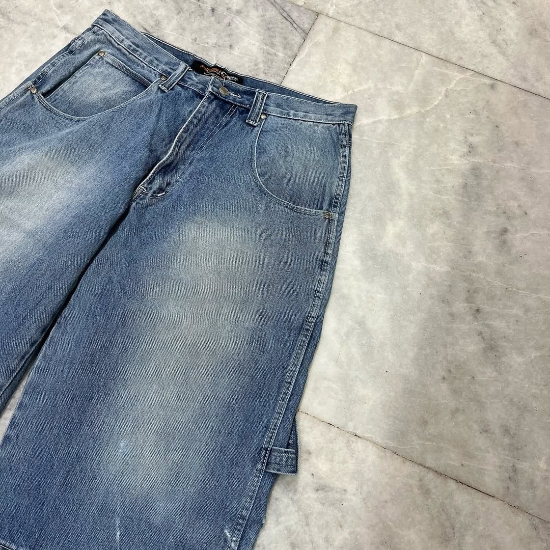 JNCO × Southpole Vintage Southpole Spellout Embroidered Jorts Size US 34 / EU 50 - 8 Thumbnail