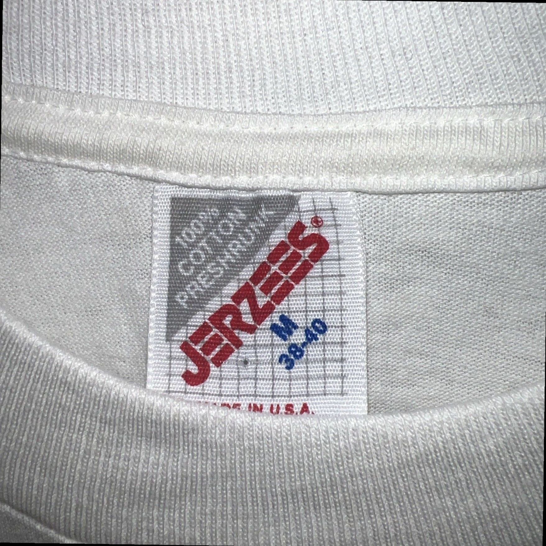 Jerzees VINTAGE Jerzees USA Fireworks T-Shirt Mens Medium White Size US M / EU 48-50 / 2 - 3 Thumbnail