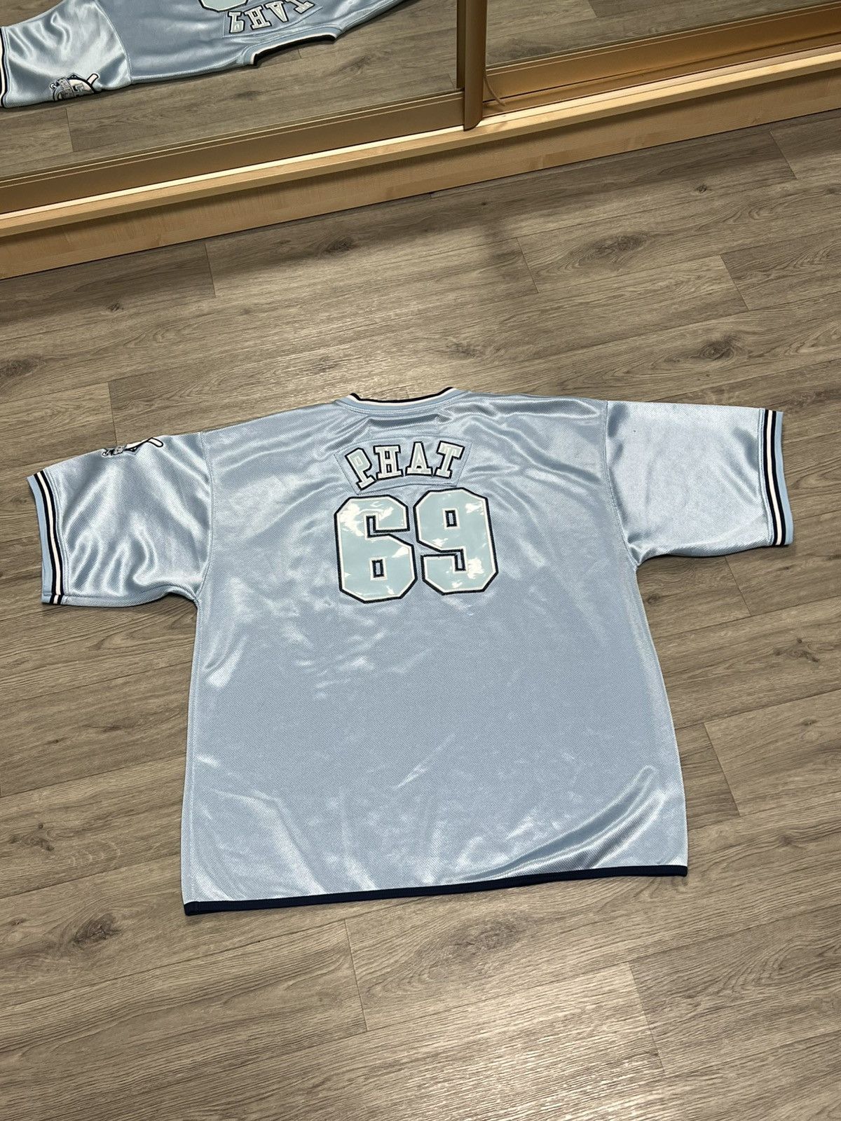 Vintage Queens jersey vintage New York t-shirt 90s hip hop 1990s Size US M / EU 48-50 / 2 - 6 Thumbnail
