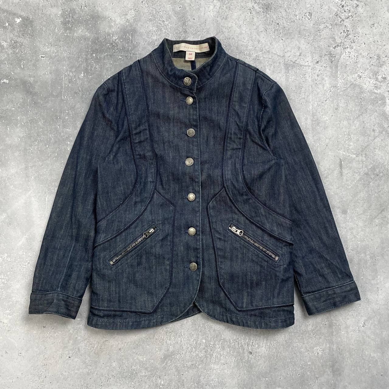 Stella McCartney Vintage 2000s Stella McCartney for H&M Denim Jacket Women’s Size XS / US 0-2 / IT 36-38 - 1 Thumbnail