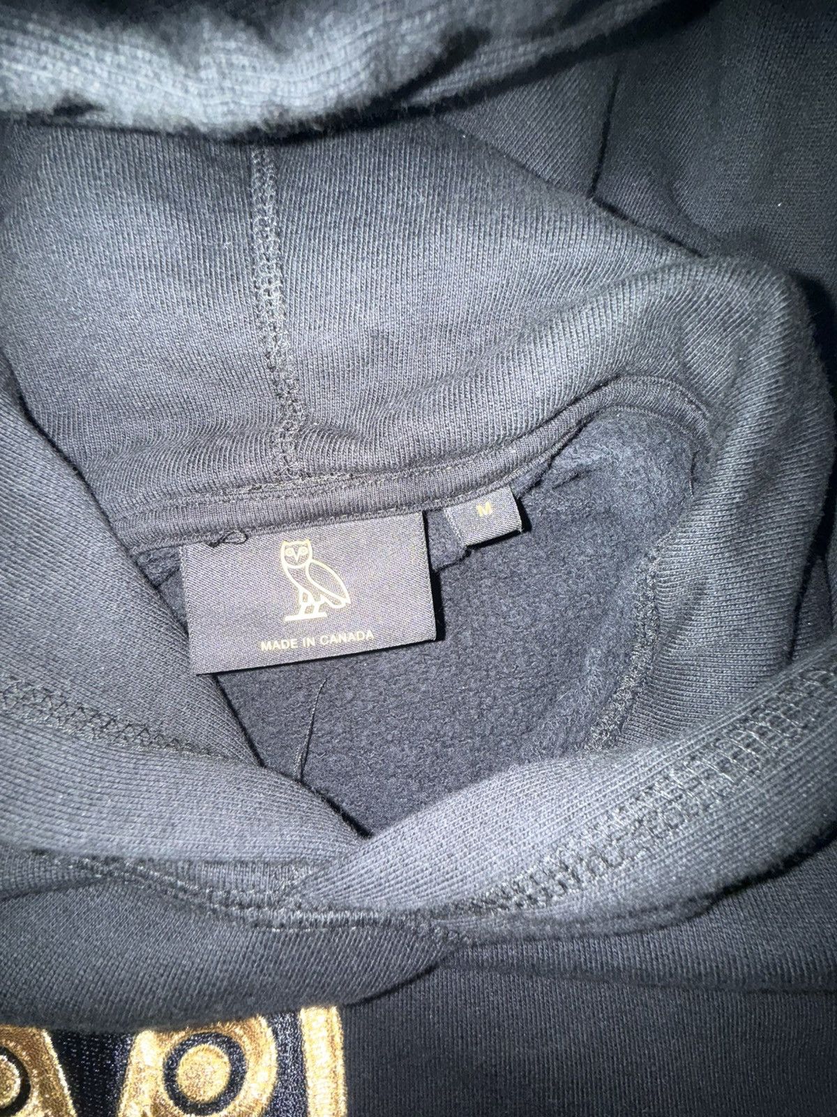 October's Very Own Medium black/gold Canada flag Octobers Very Own Logo Hoodie Size US M / EU 48-50 / 2 - 2 Thumbnail