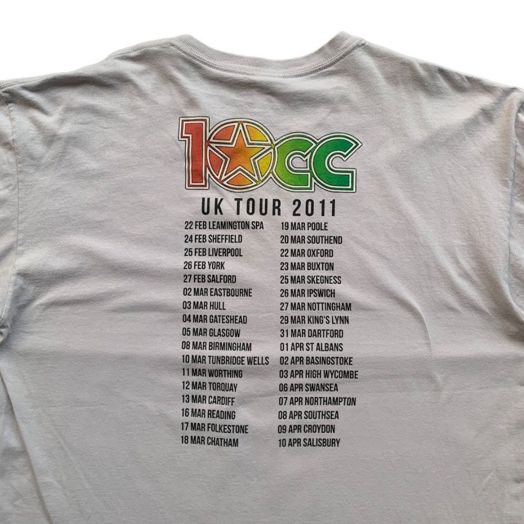 Band Tees 10CC UK Tour 2011 T-Shirt Size US XL / EU 56 / 4 - 4 Thumbnail