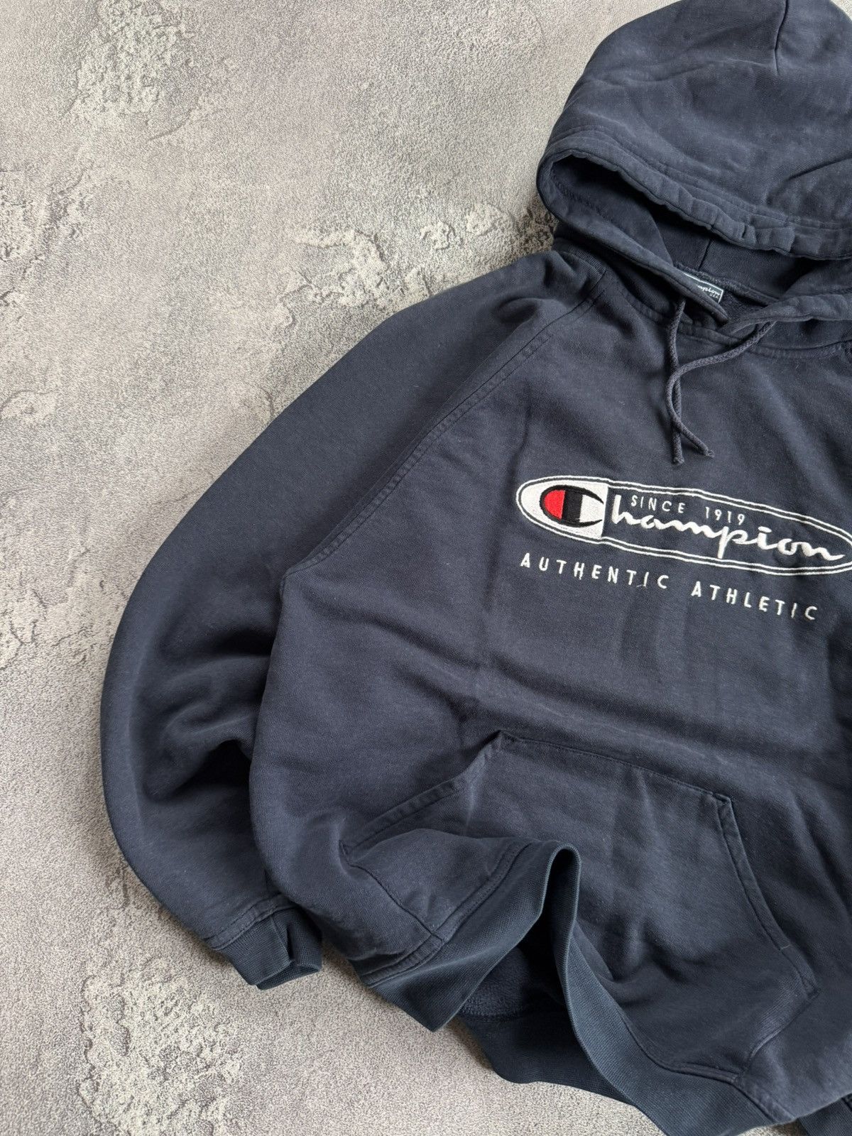 Champion × Vintage Champion S big logo vintage hoodie long sleeve sweatshirt Size US S / EU 44-46 / 1 - 2 Thumbnail