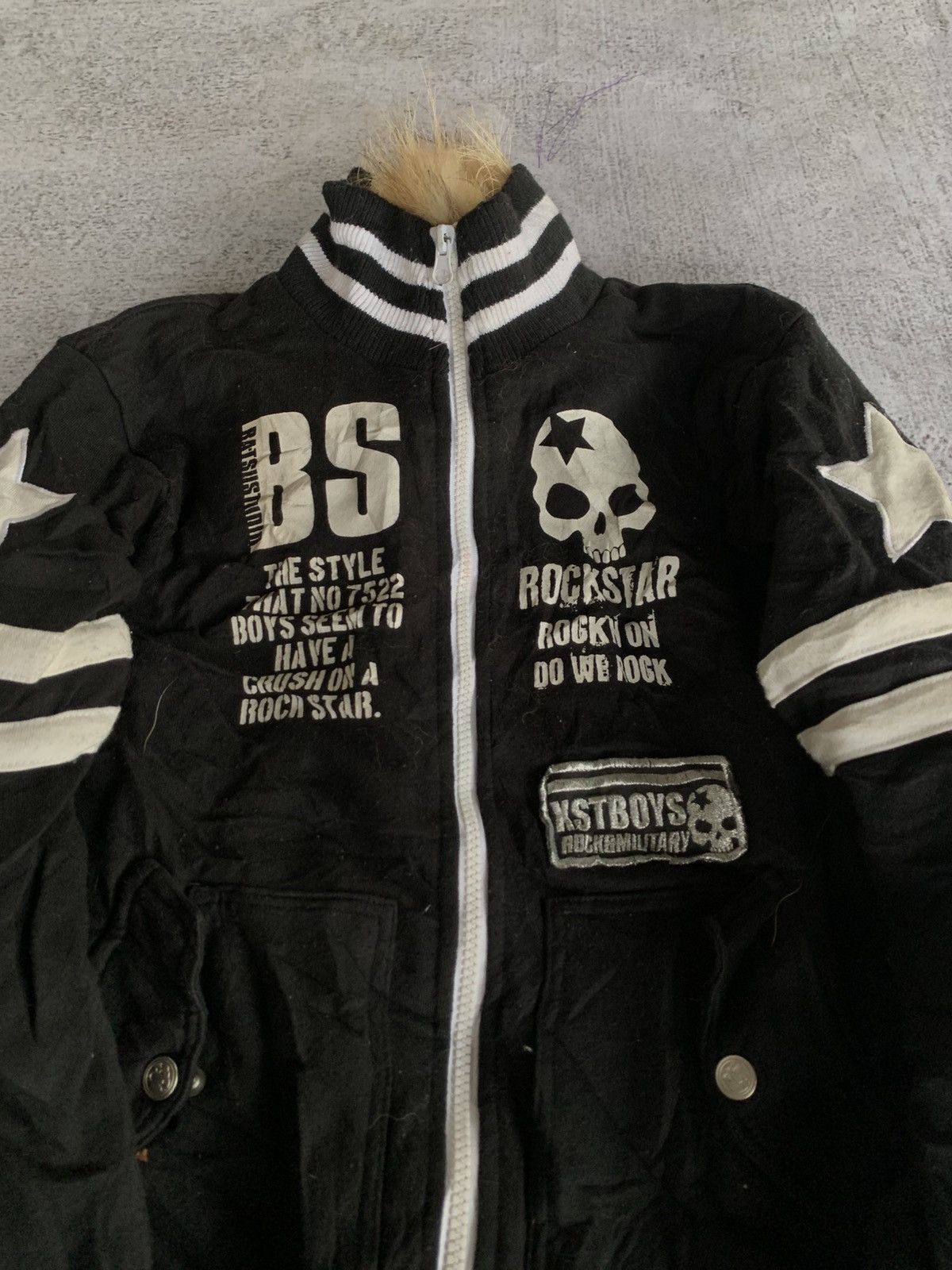 Japanese Brand Batsu fur zip up Size US M / EU 48-50 / 2 - 3 Thumbnail