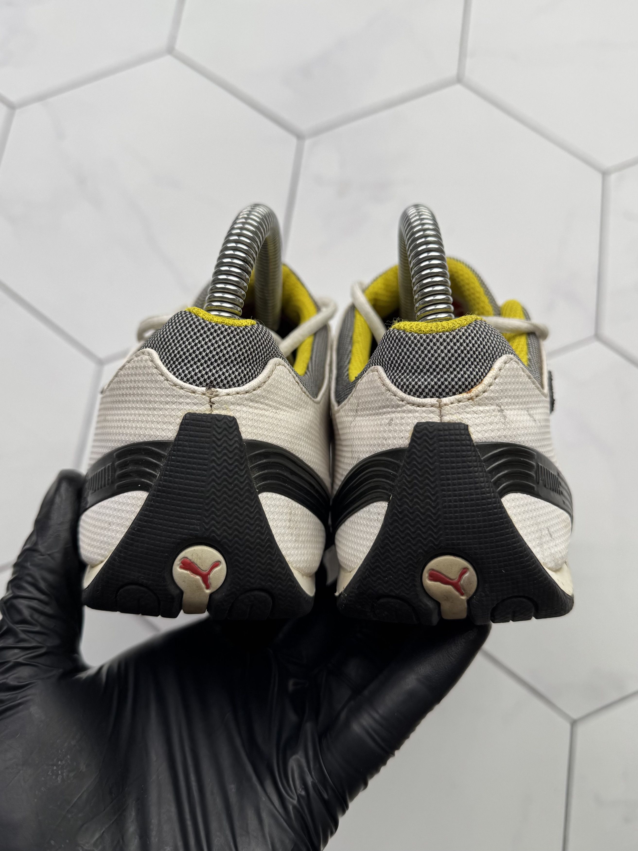 Ferrari Puma Ferrari Vintage Leather Sneakers (B337) Size US 6 / IT 36 - 8 Thumbnail