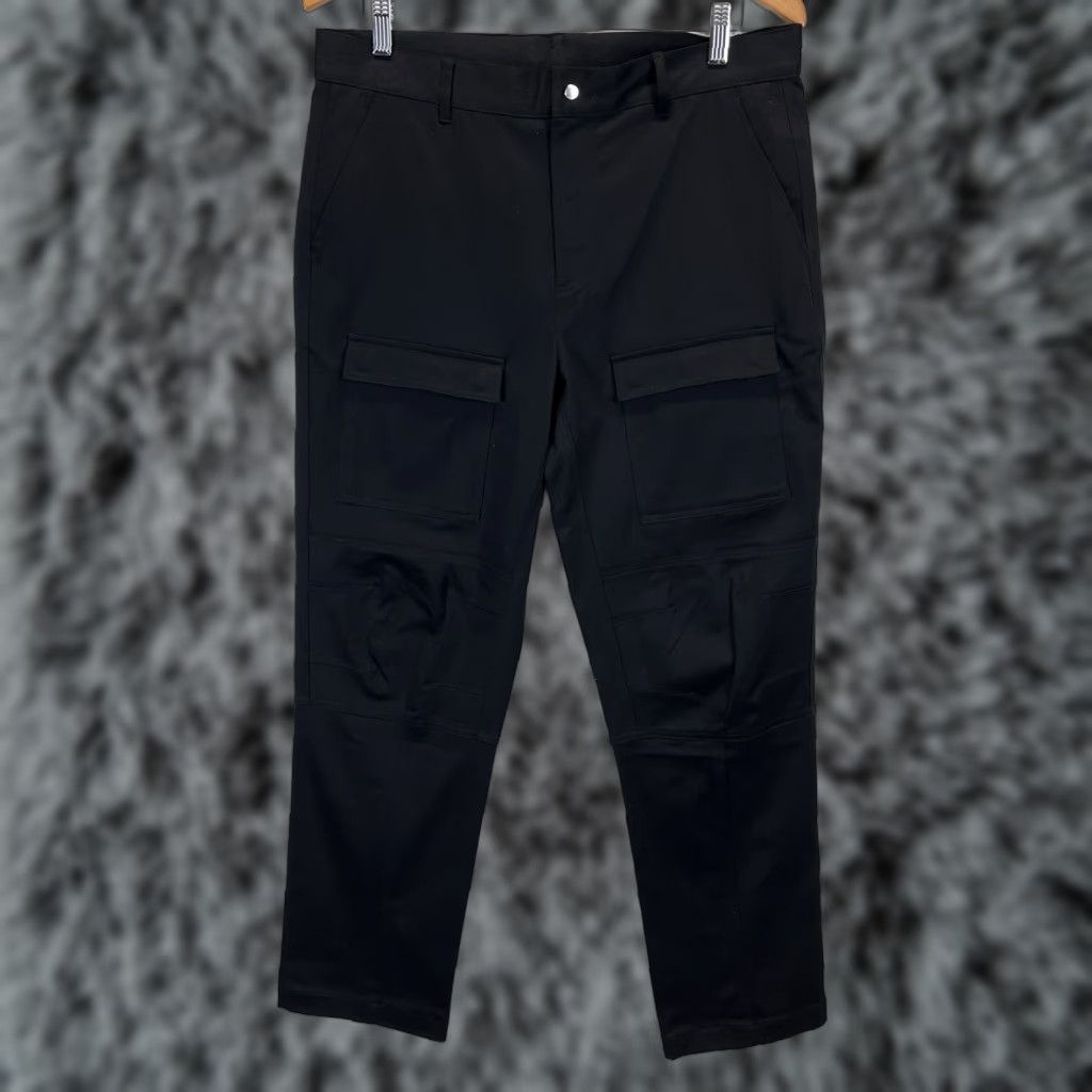 Puma Mens Puma x Maison Kitsune Paris Pants Sz Small NWT Black Patch Pockets Size US 29 - 1 Thumbnail