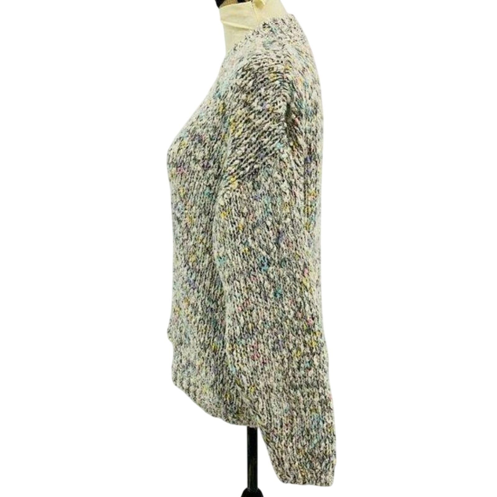 Vintage Vintage Cheryl Tiegs Pastel Confetti Pullover Womens Large Size L / US 10 / IT 46 - 3 Thumbnail