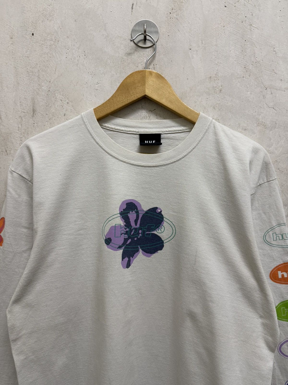 Huf HUF Floral L/S T-shirt Size US L / EU 52-54 / 3 - 2 Thumbnail