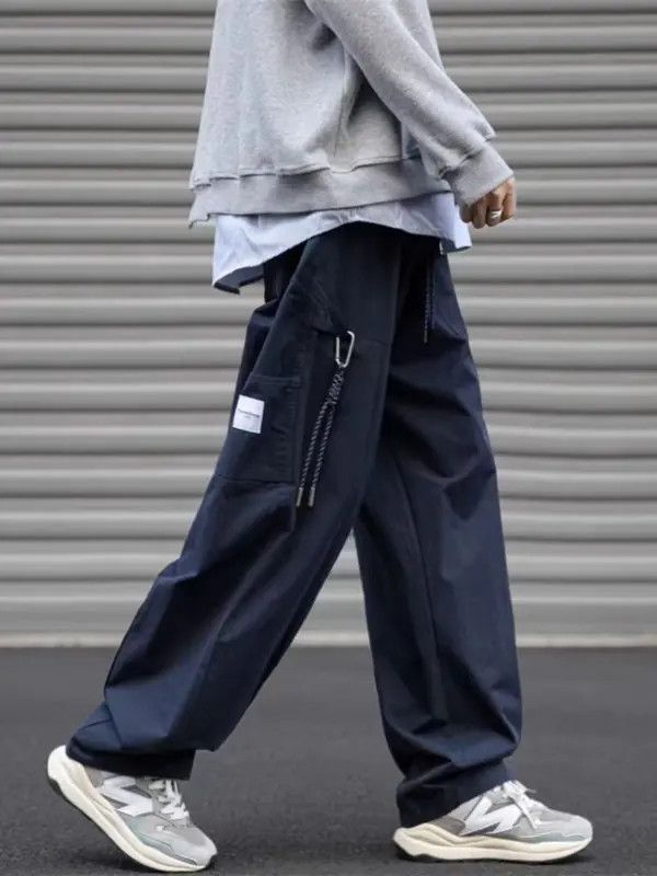 VIBE High Street Vintage Loose Casual Pants Blue Size US 32 / EU 48 - 3 Thumbnail