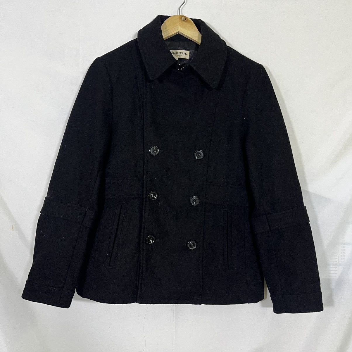 Vanquish VANQUISH JAPAN DOUBLE BREASTED WOOL COAT JACKET Size US M / EU 48-50 / 2 - 1 Thumbnail