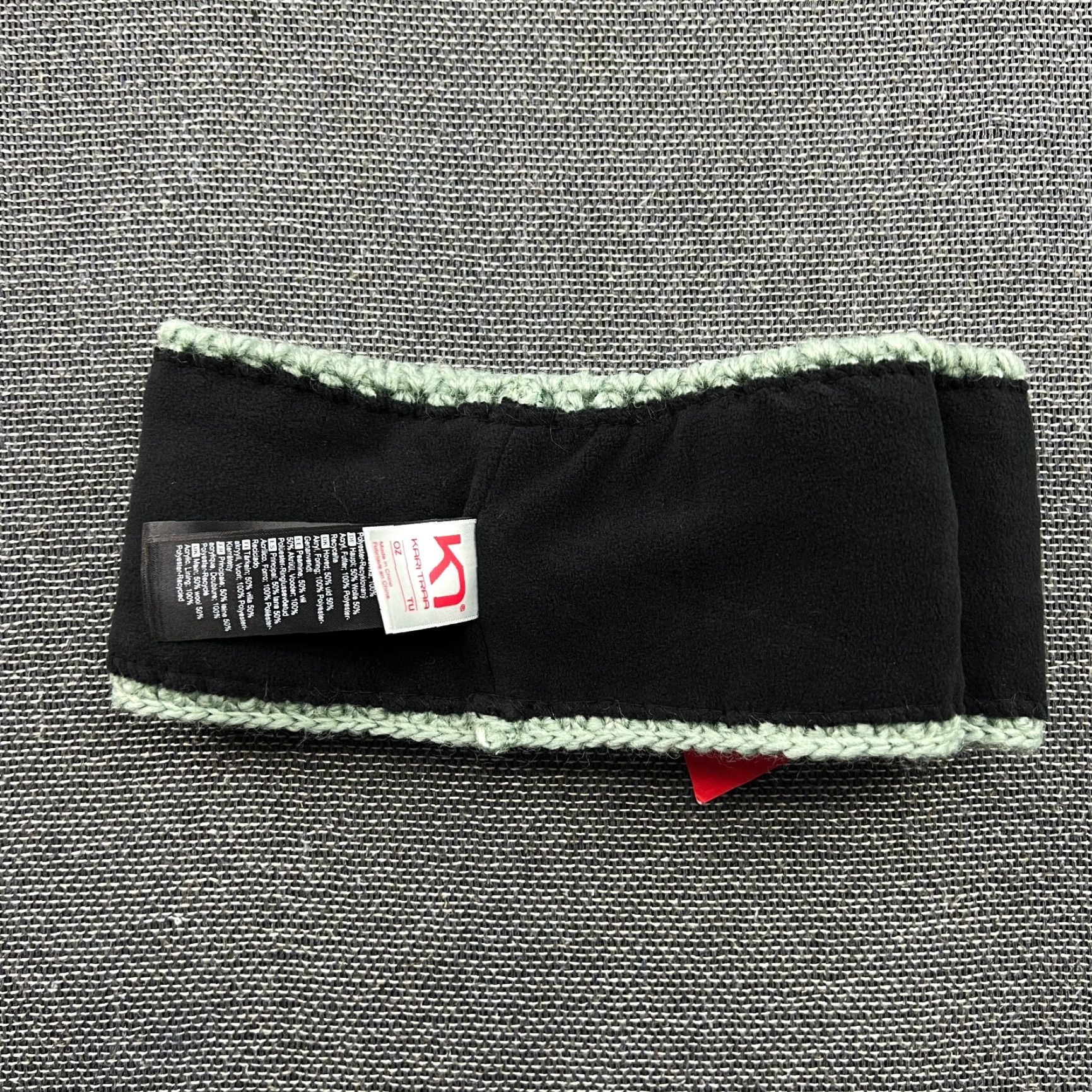 Vintage Kari Traa Womens Wool Blend Headband One Size Fair Isle Knitted Green Lined Size ONE SIZE - 4 Thumbnail