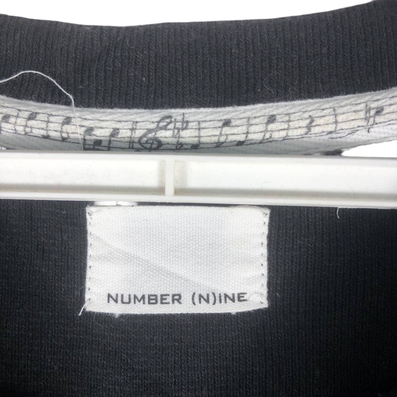 Number (N)ine Number (N)ine Black Plain T-Shirt Size US L / EU 52-54 / 3 - 9 Thumbnail