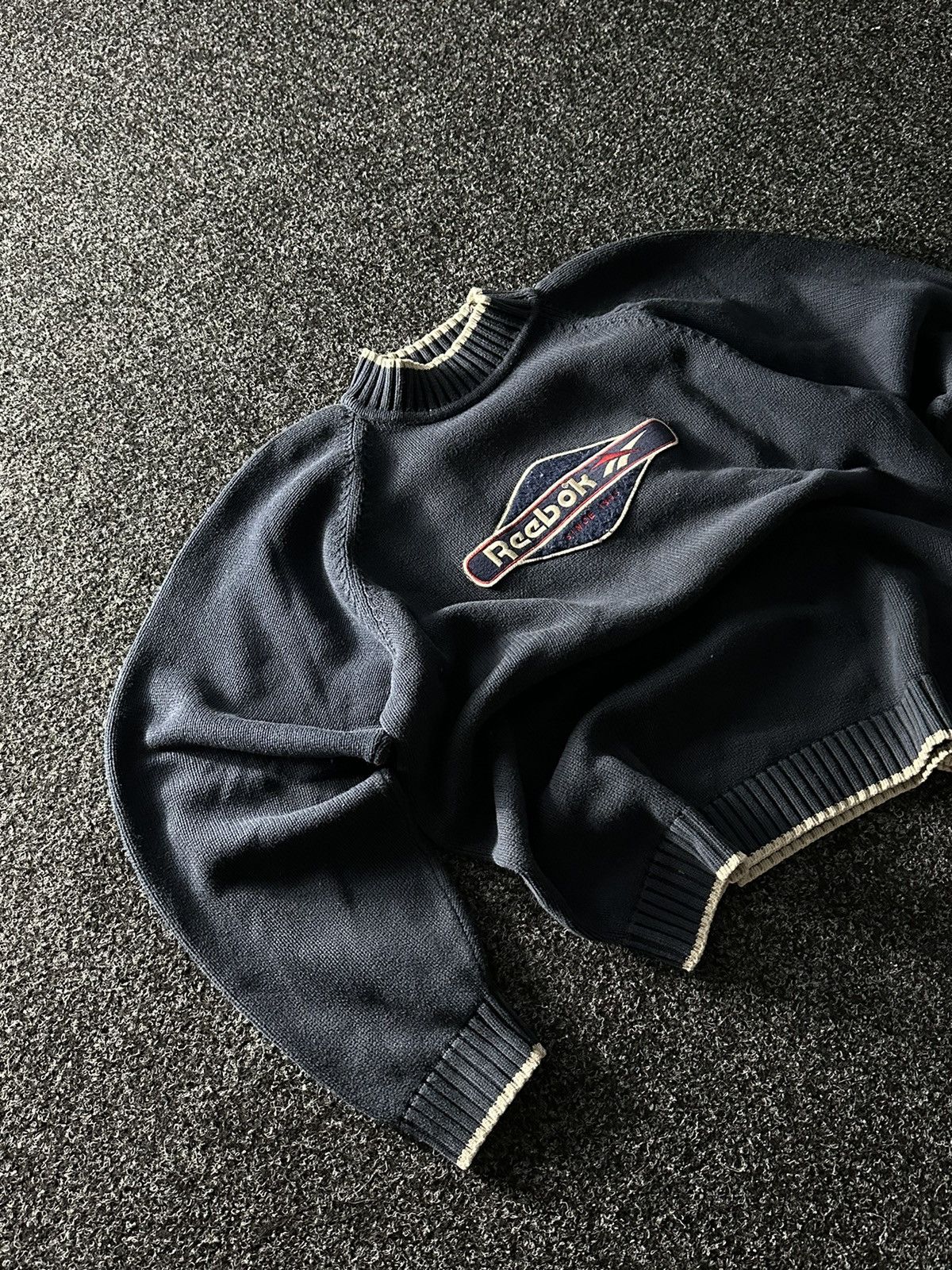 Reebok × Vintage 🚨Vintage Reebok big logo baggy sweater Y2K japan style RARE Size US XL / EU 56 / 4 - 3 Thumbnail