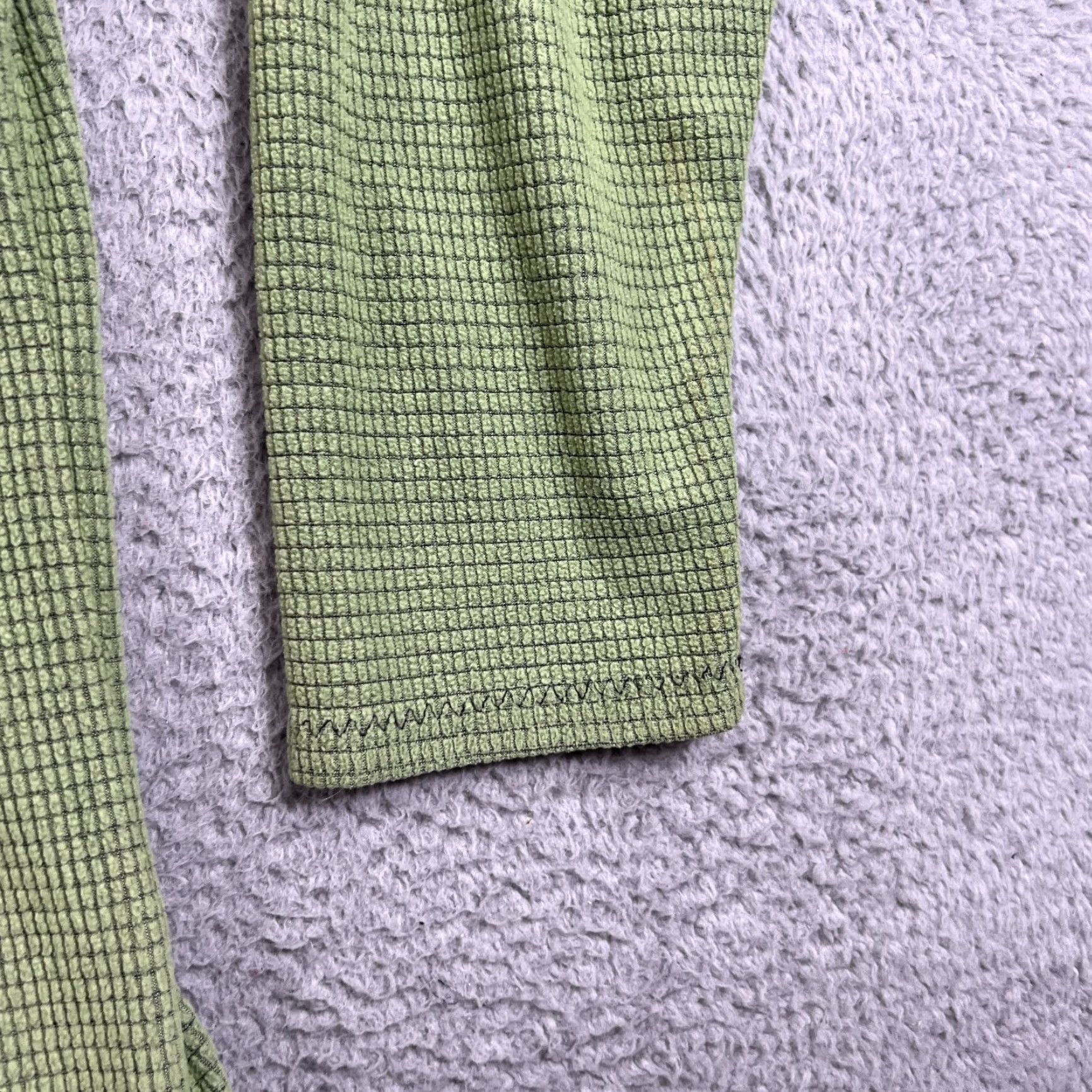 Melanzana Melanzana Mens Sweatshirt Fleece Crew Neck XL Green All Seasons Outdoor Hiking Pullover Regular Size US XL / EU 56 / 4 - 3 Thumbnail