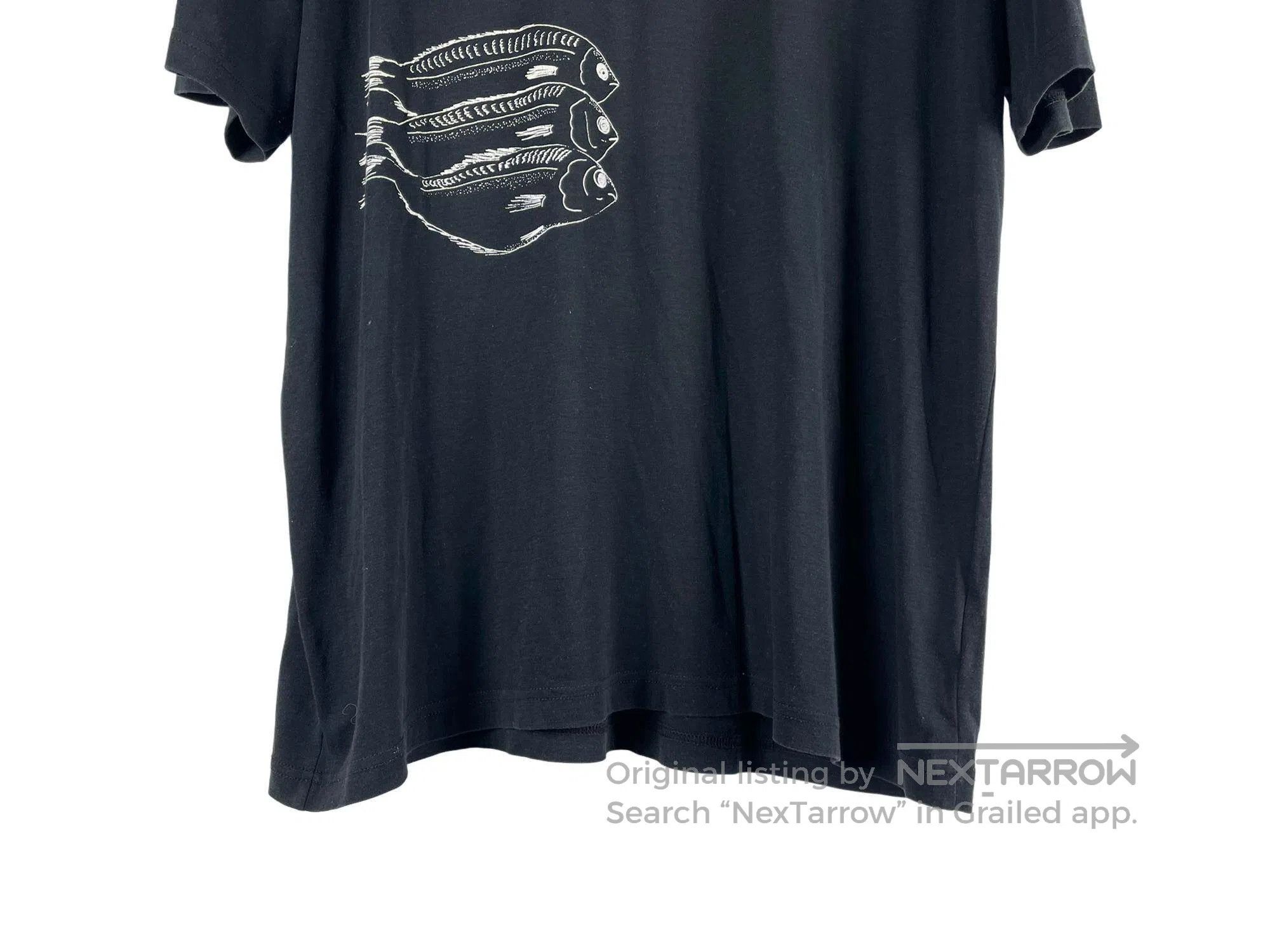 Song For The Mute Song For The Mute Black Fish Pattern Short Sleeve Size US S / EU 44-46 / 1 - 4 Thumbnail