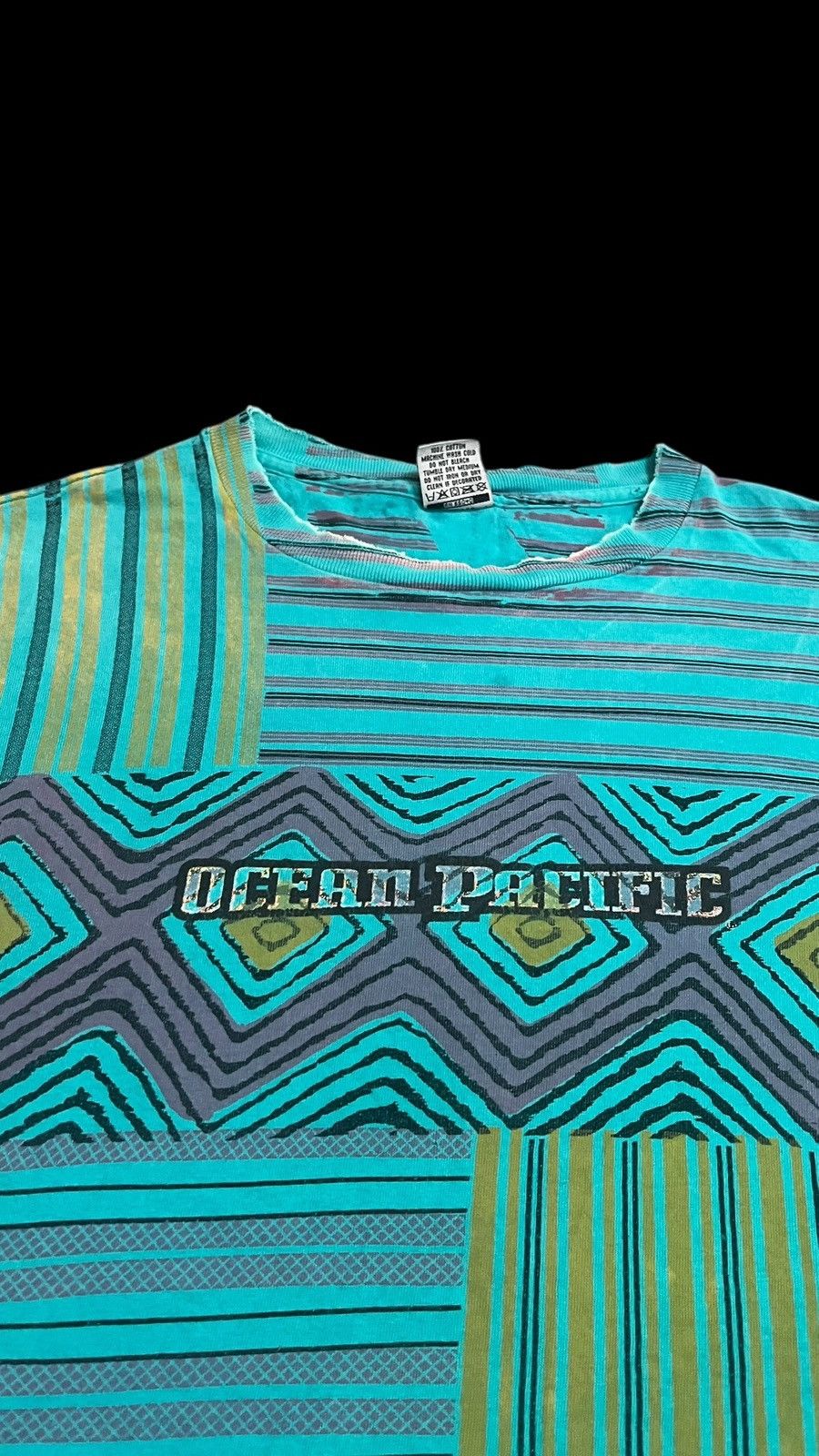 Ocean Pacific Thrashed Vintage Ocean Pacific Shirt Size US L / EU 52-54 / 3 - 6 Thumbnail