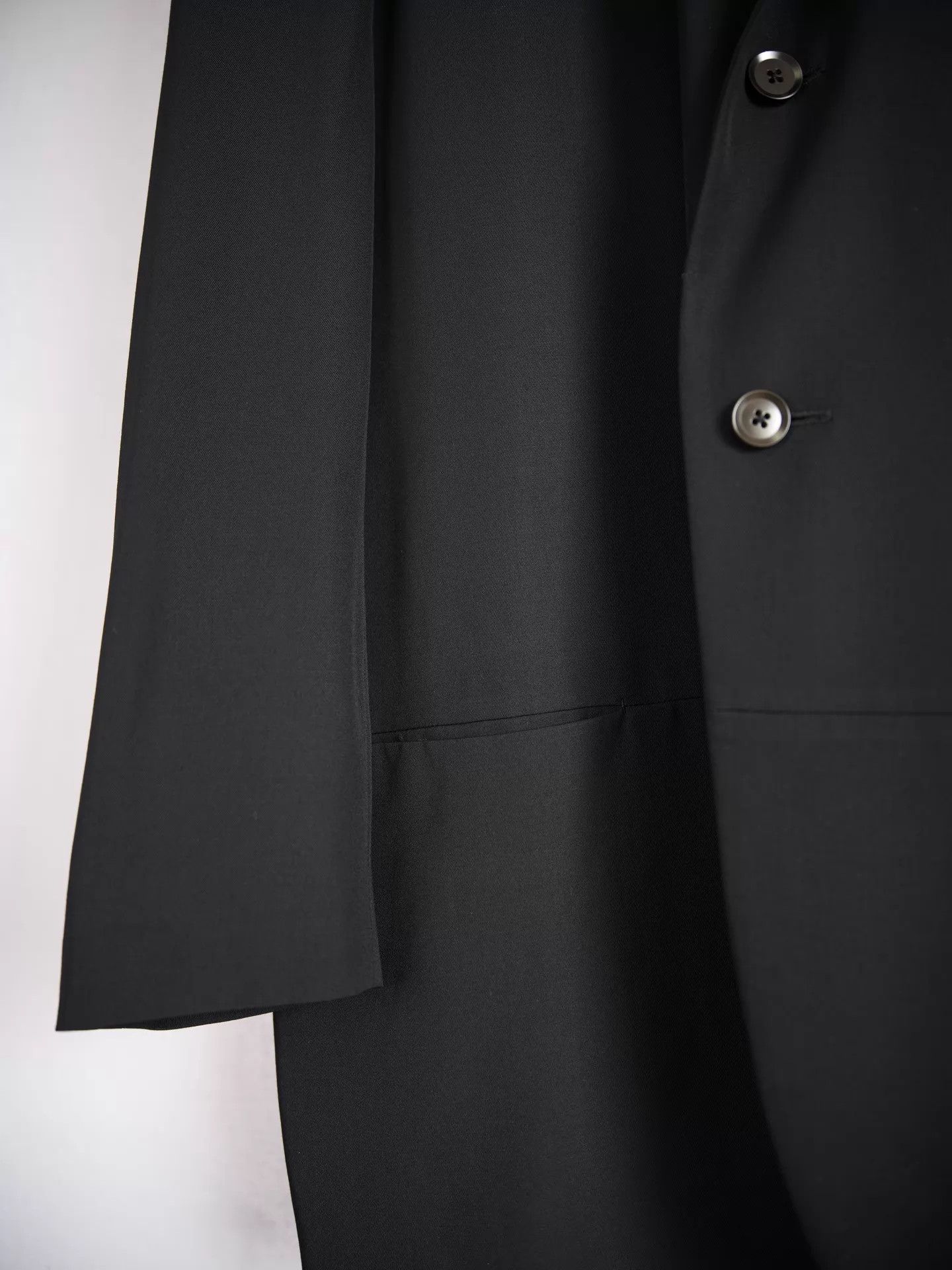 Yohji Yamamoto Yohji Yamamoto 01SS Back Pleated Runway Jacket Size 2 Size US M / EU 48-50 / 2 - 8 Thumbnail