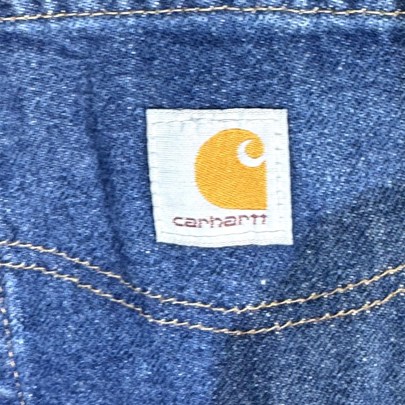 Carhartt Carhartt Jeans Mens 42x28 Relaxed Fit Denim Workwear Utility Pants 42x28 Denim Work Jeans Blue Denim Straight Leg Workwear Mens Jeans Size US 42 / EU 58 - 3 Thumbnail