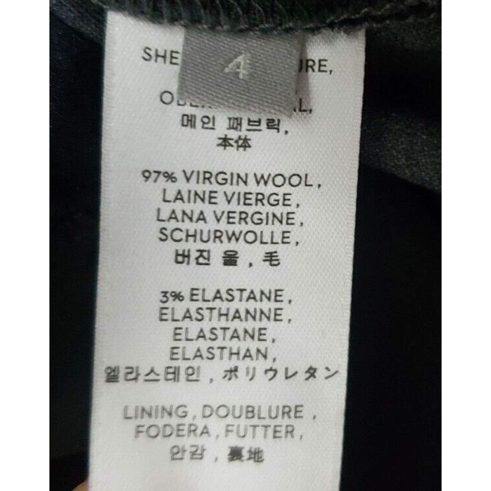 Other Reed Krakoff Virgin Wool Pants Trousers Women 4 Straight Leg Size 27" / US 4 / IT 40 - 5 Thumbnail