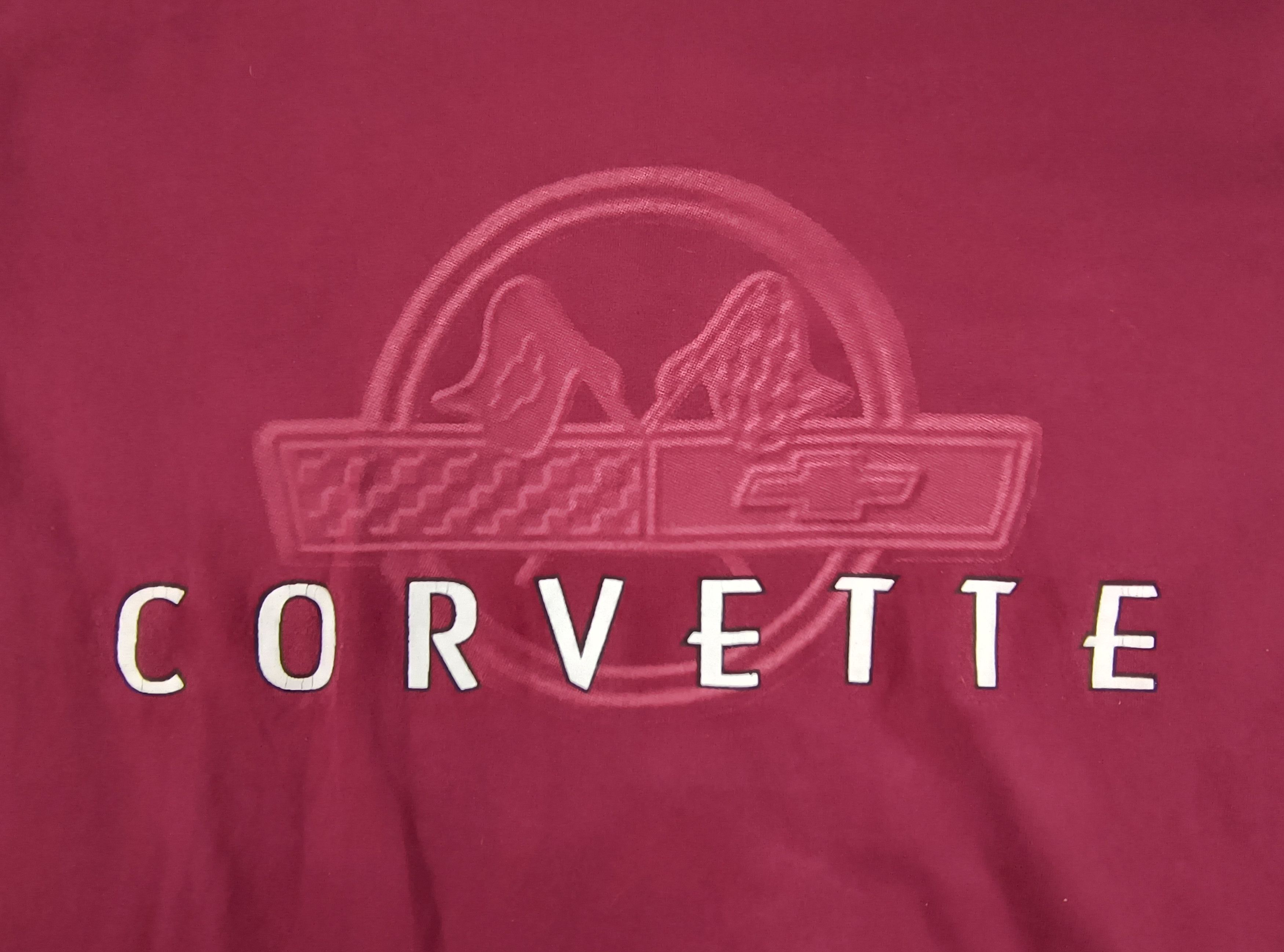 Chevrolet Vintage Corvette 90s tee Size US XL / EU 56 / 4 - 1 Thumbnail