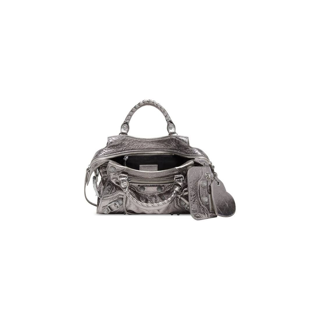 Balenciaga o1mt1gz0225 Size: OS / Neo Cagole Xs Handbag Rhinestones Size ONE SIZE - 4 Thumbnail